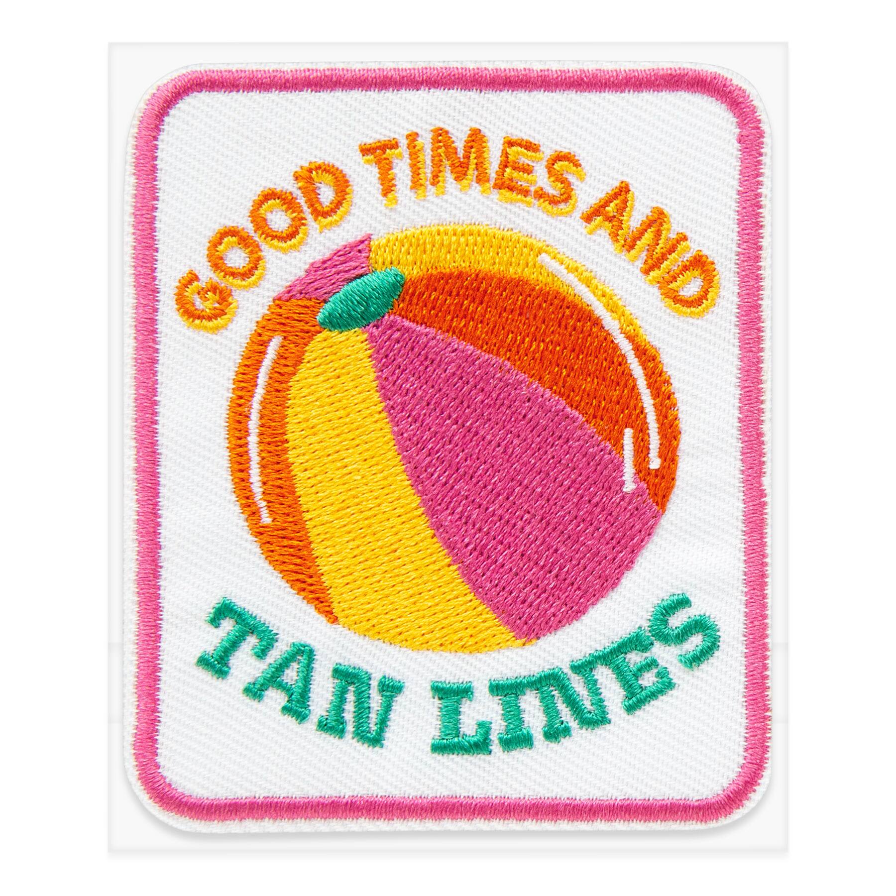 Iron-On & Adhesive Good Times and Tan Lines Patch by Make Market®