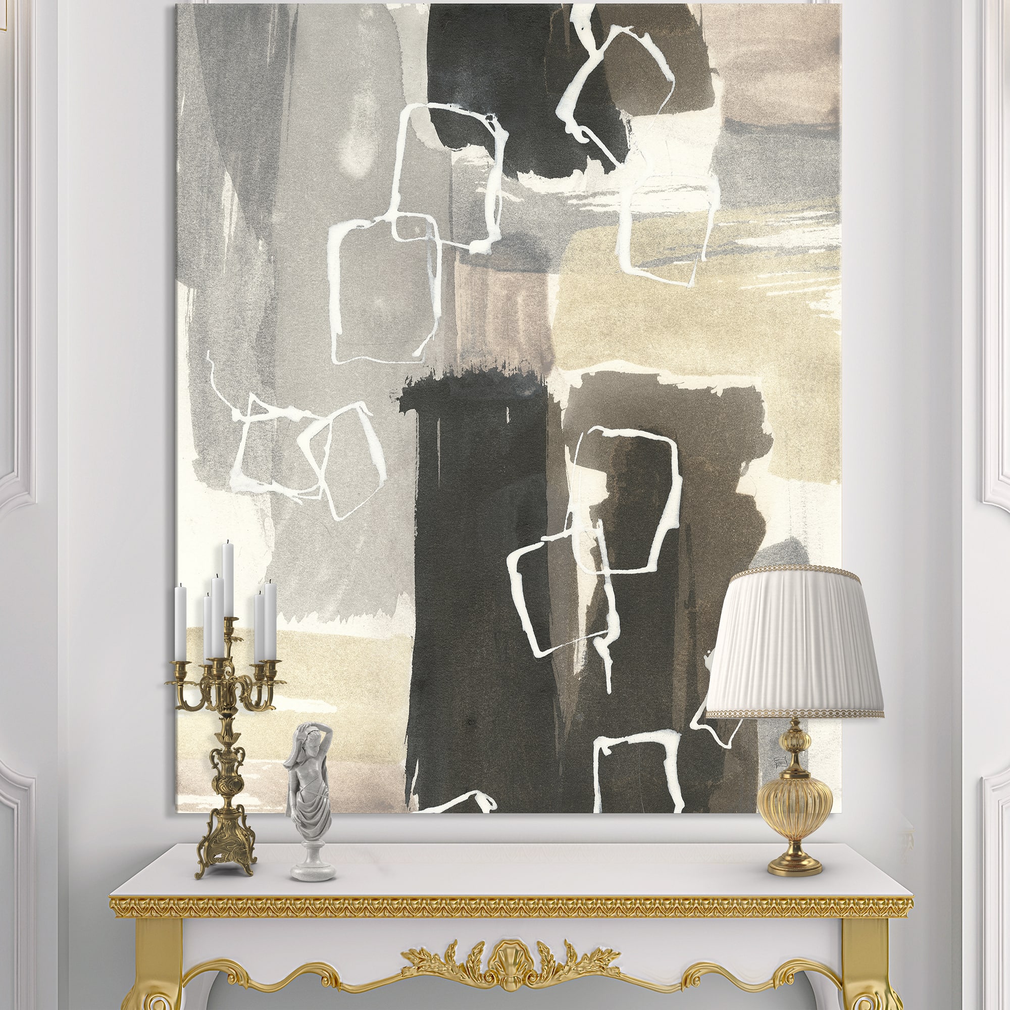 Designart - Glam Dancing shape I