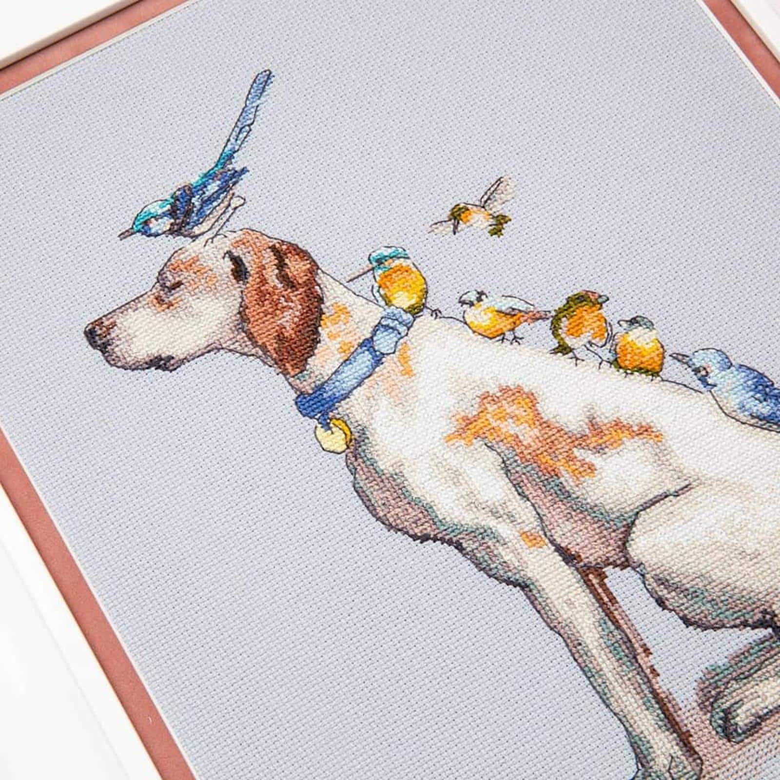 Charivna Mit Cross Stitch Kit Defender