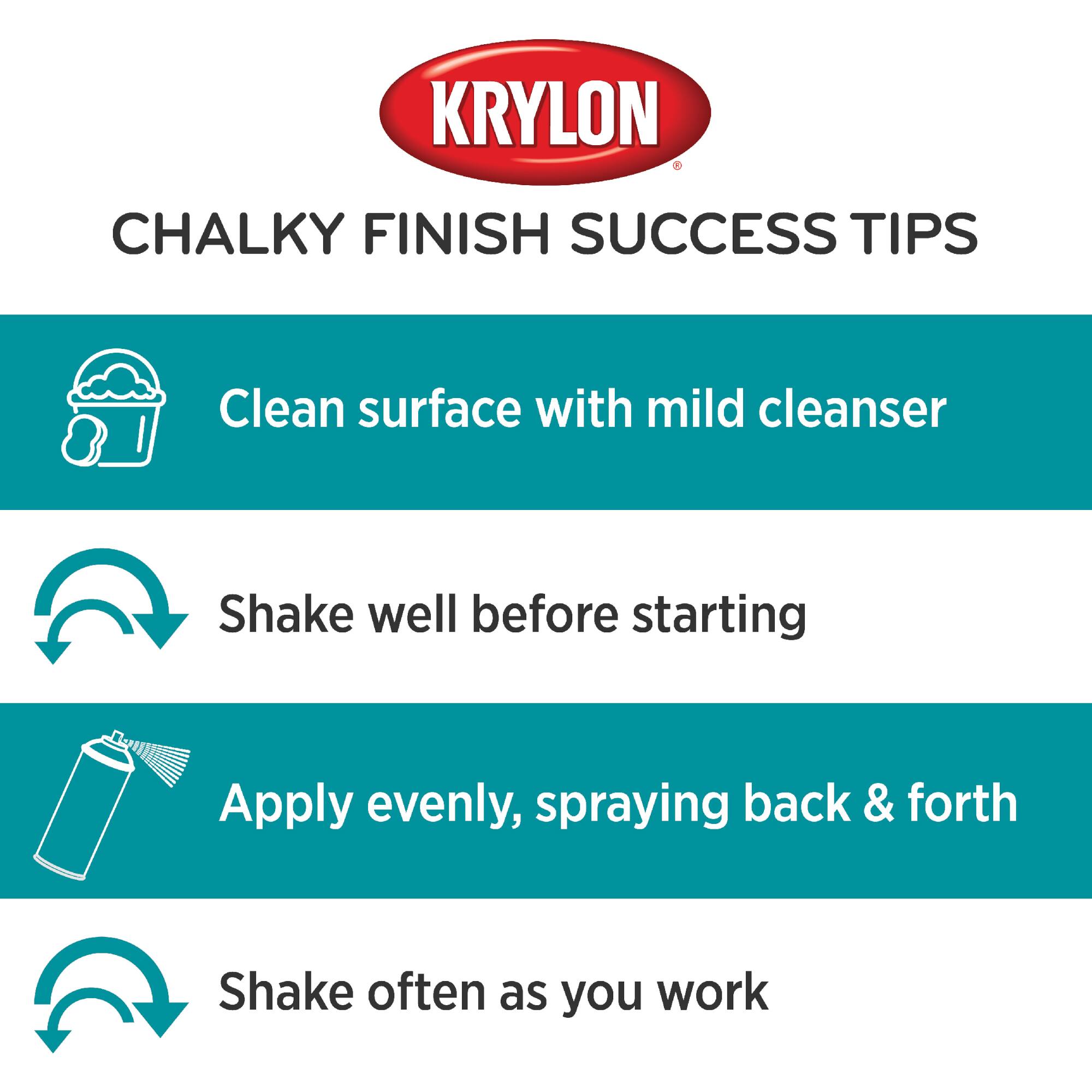 Krylon® Chalky Finish Spray Paint