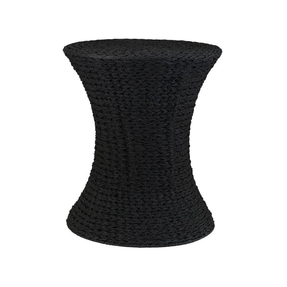 Household Essentials 21" Woven Paper Rope Hourglass End Table