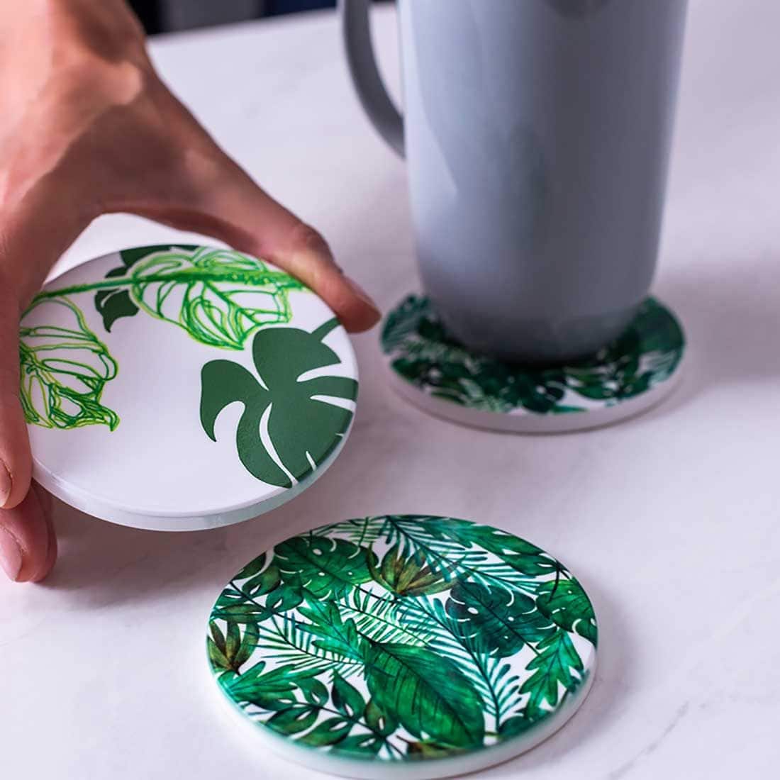 6 Packs: 4 ct. (24 total) Cricut® Round Coaster Blanks