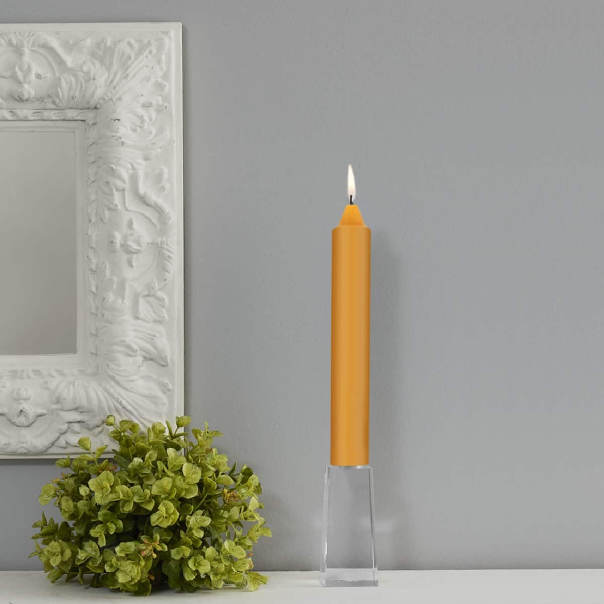 Root Candles 9" Unscented Smooth Collenette Taper Candles