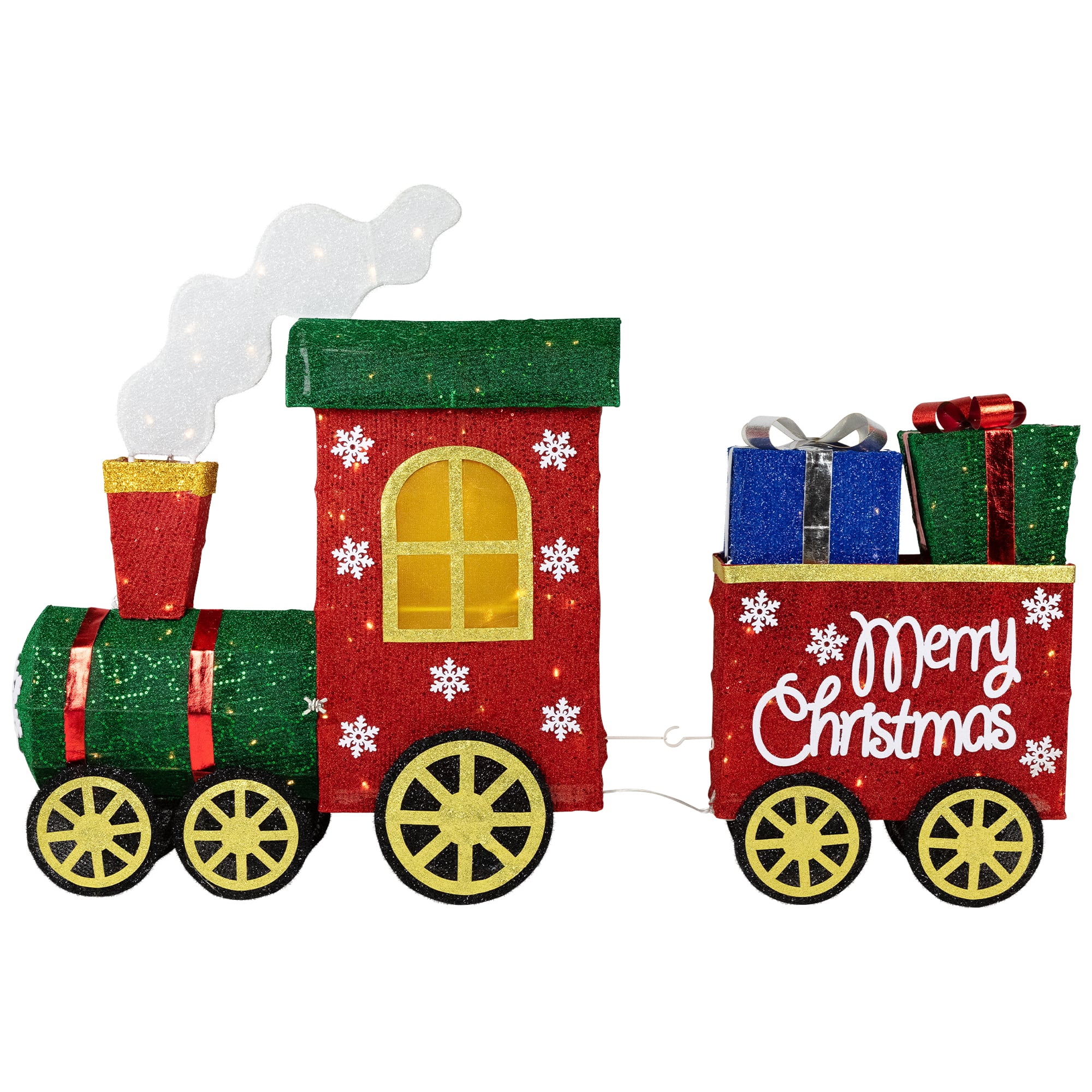 Northlight 48" Pre-Lit Train with Presents Indoor/Outdoor Decoration with Warm White LED Lights | Michaels®