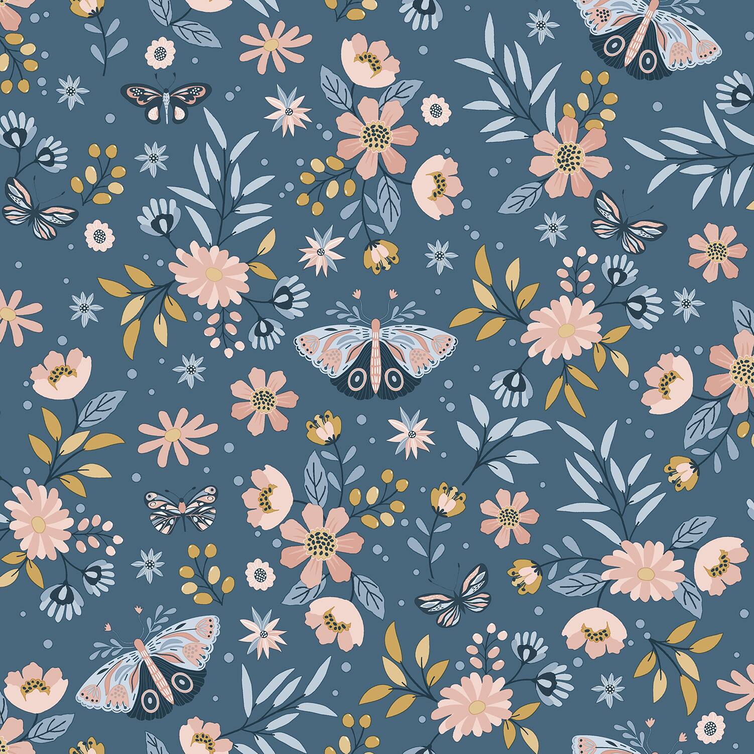 Designs Direct Whimsical Meadow Wallpaper
