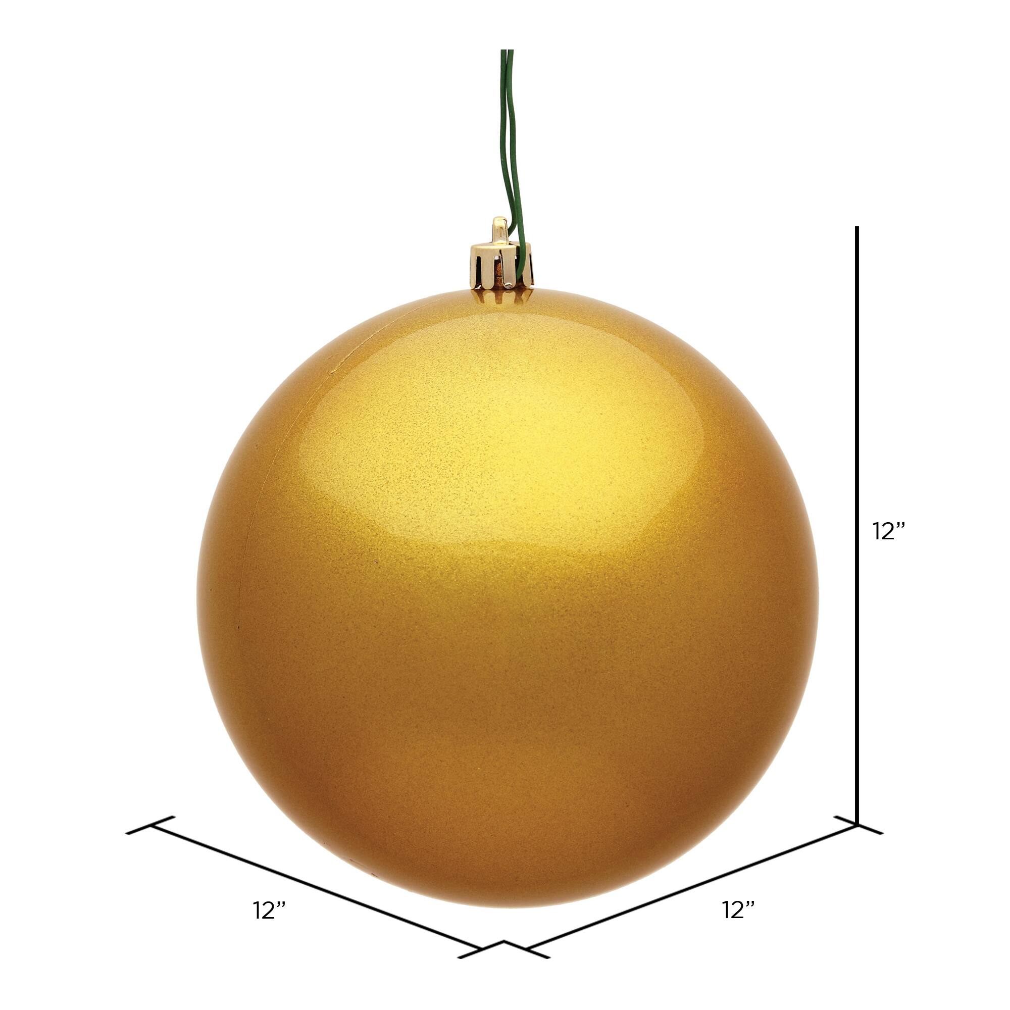 Vickerman 12" Candy Ball Ornament