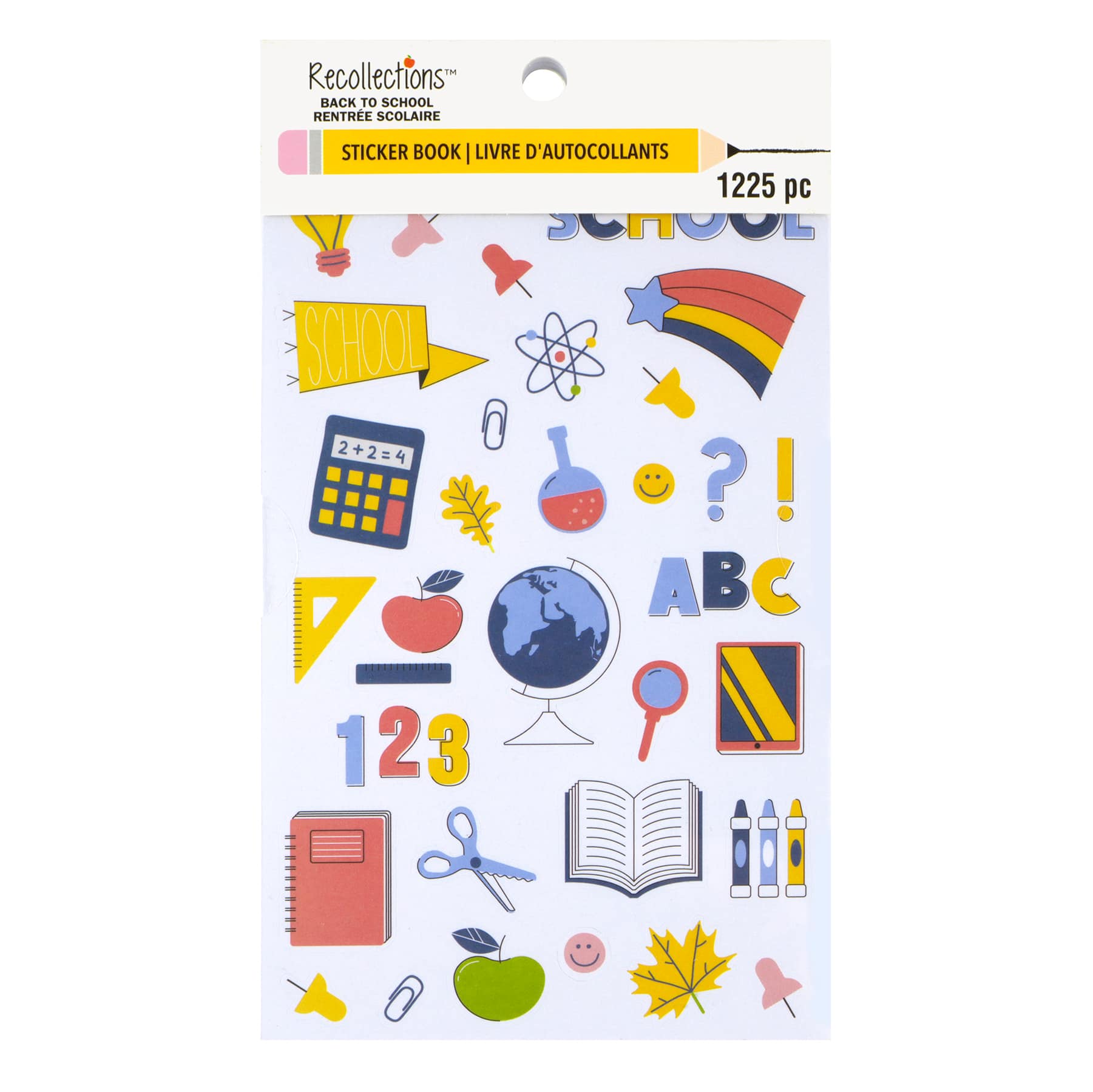 Back to School Bright Teacher Sticker Book by Recollections™