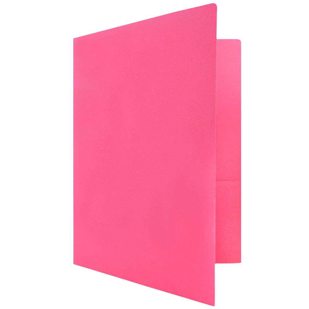 JAM Paper Premium Matte 2-Pocket Folders, 100ct.