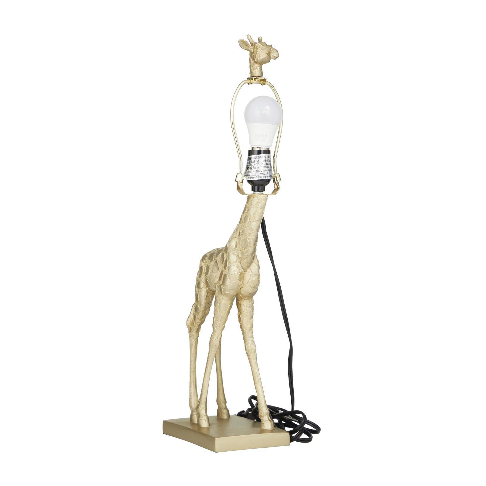 23" Gold Eclectic Accent Lamp