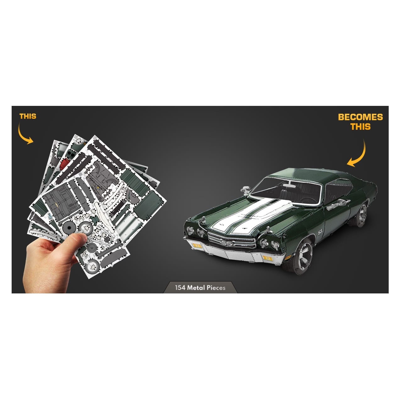 Metal Earth® 1970 Chevy Chevelle Steel Model Kit