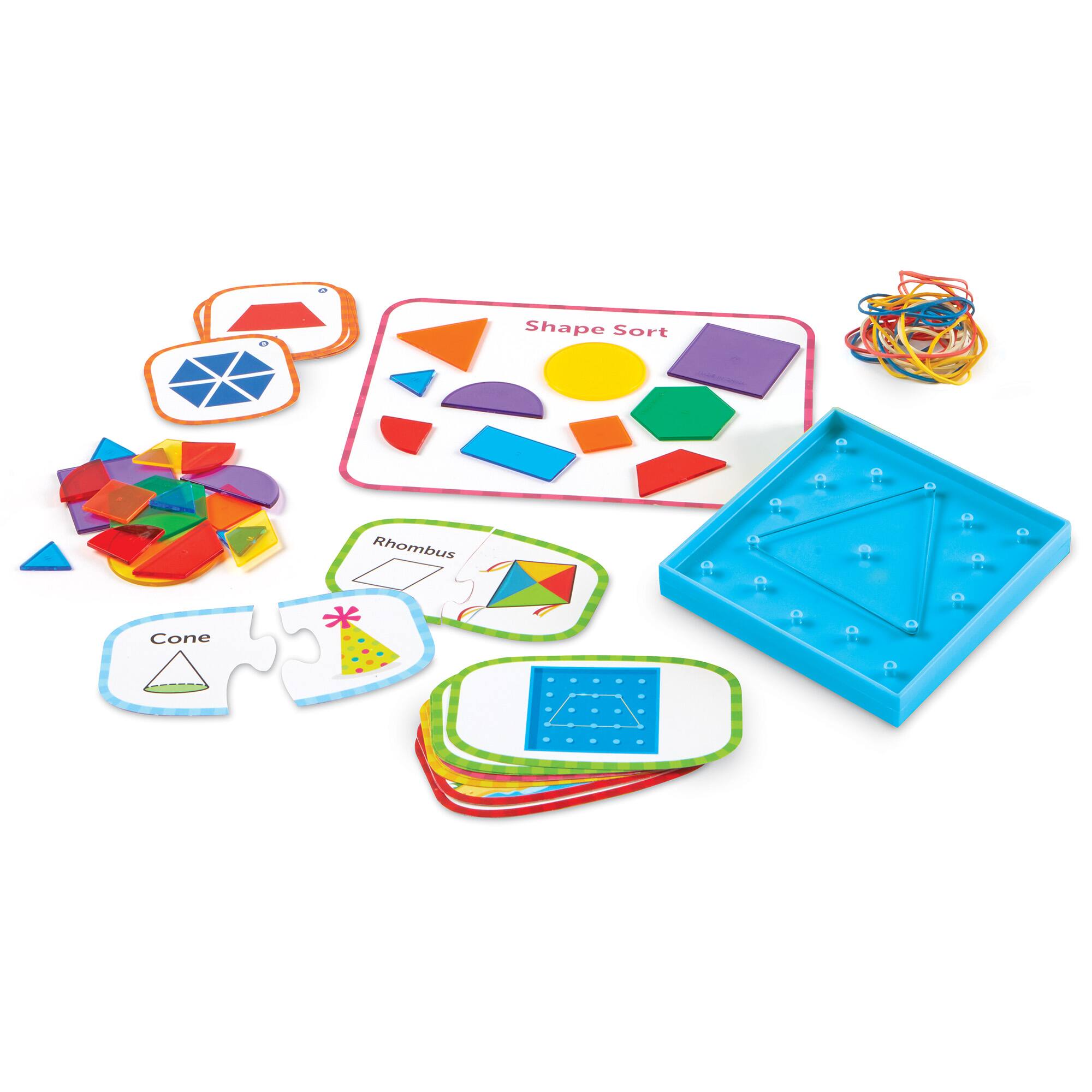 Learning Resources Skill Builders! 1st Grade Geometric Shapes