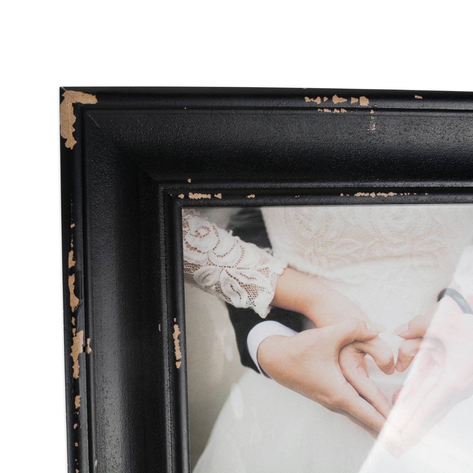 DII® Distressed Black Farmhouse Frame