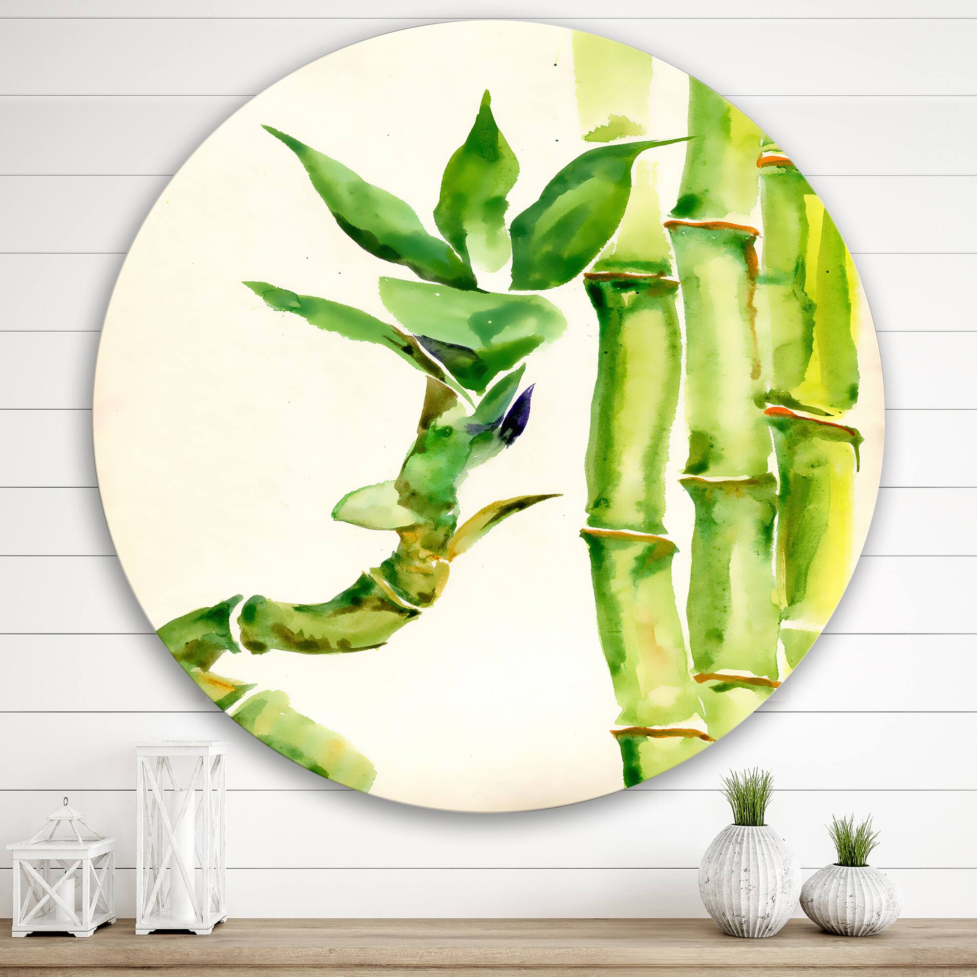 Designart - Bamboo Branches In The Forest VI