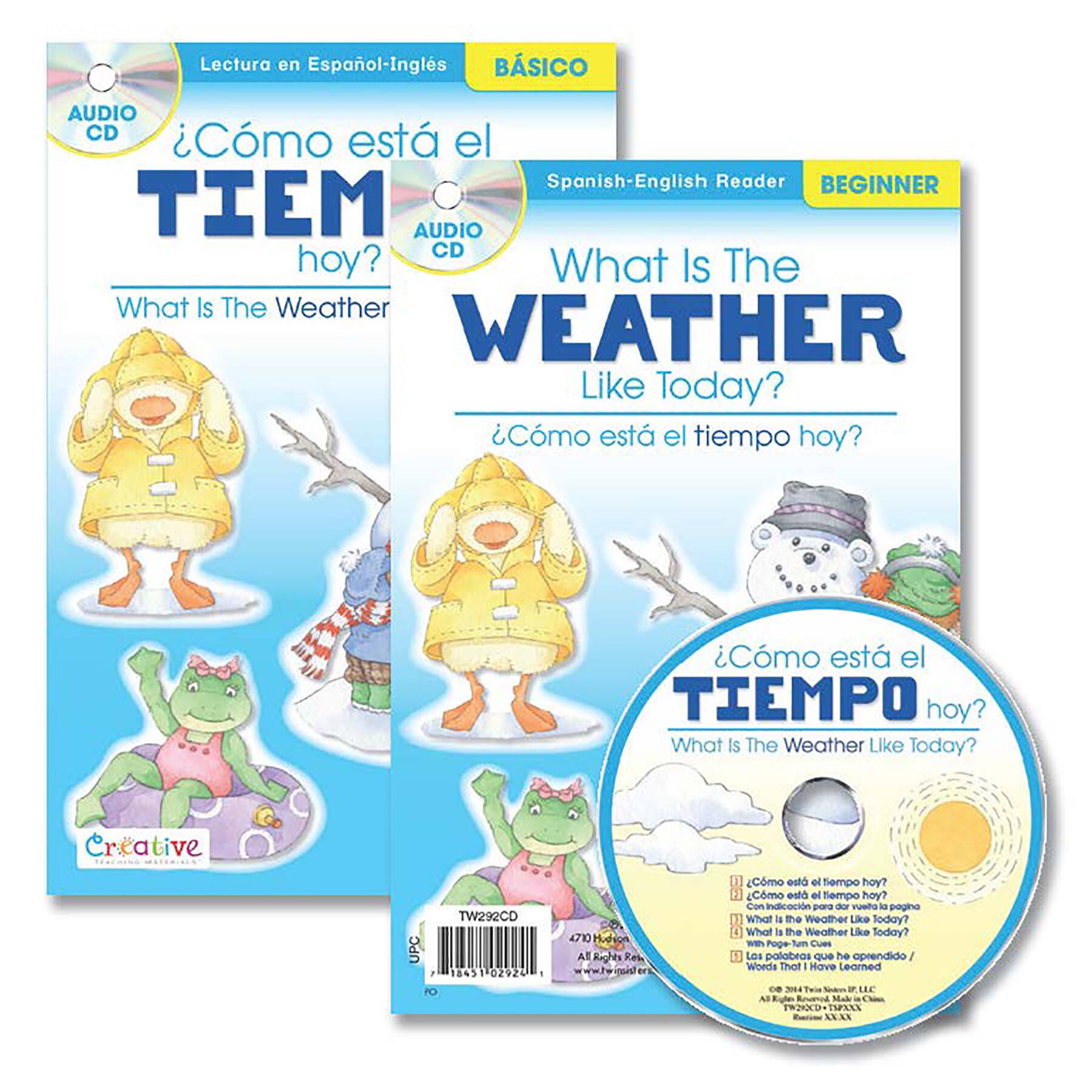 Spanish-English Readers with audio CD bundle set