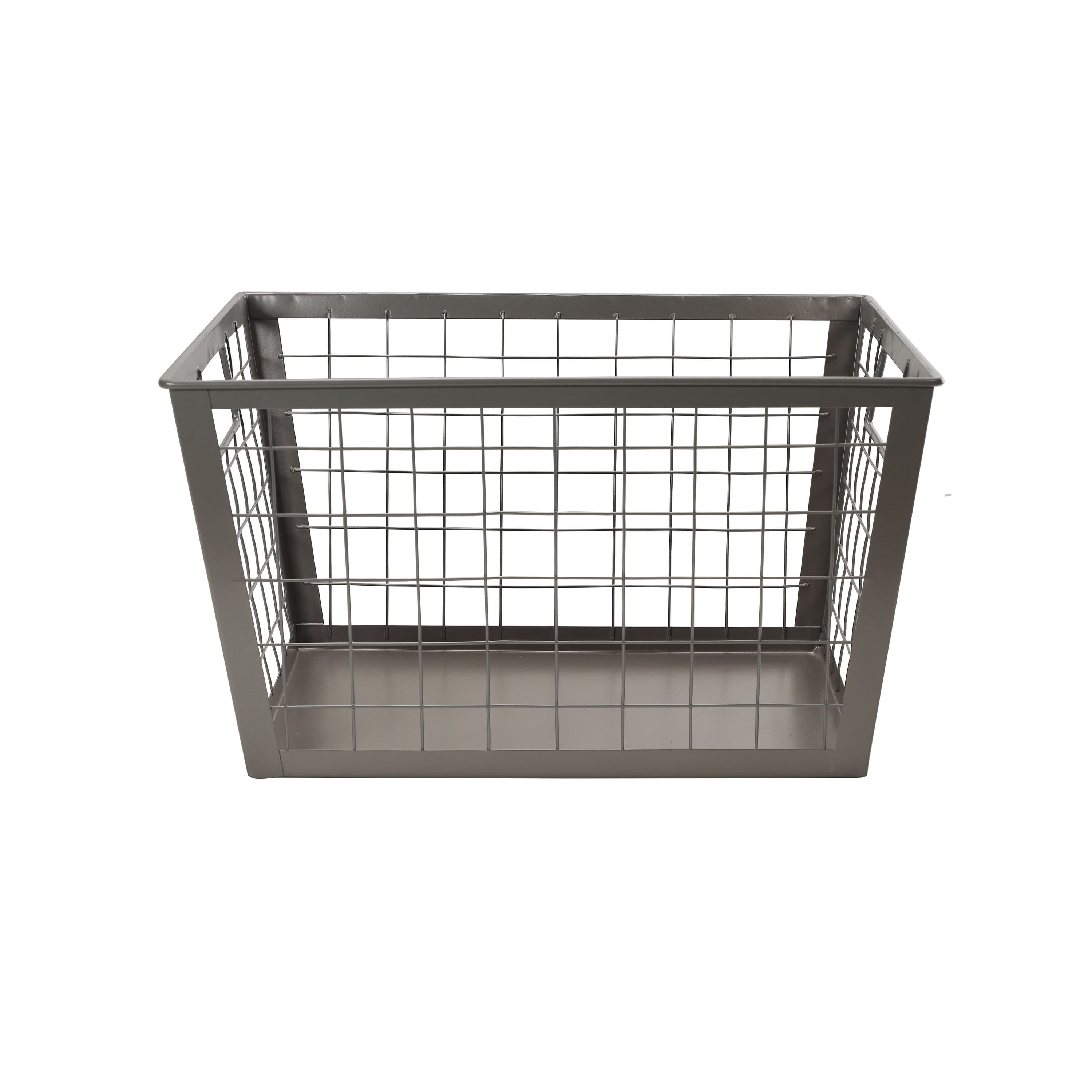 6 Pack: 12.5" Gray Wire Multifunctional Basket