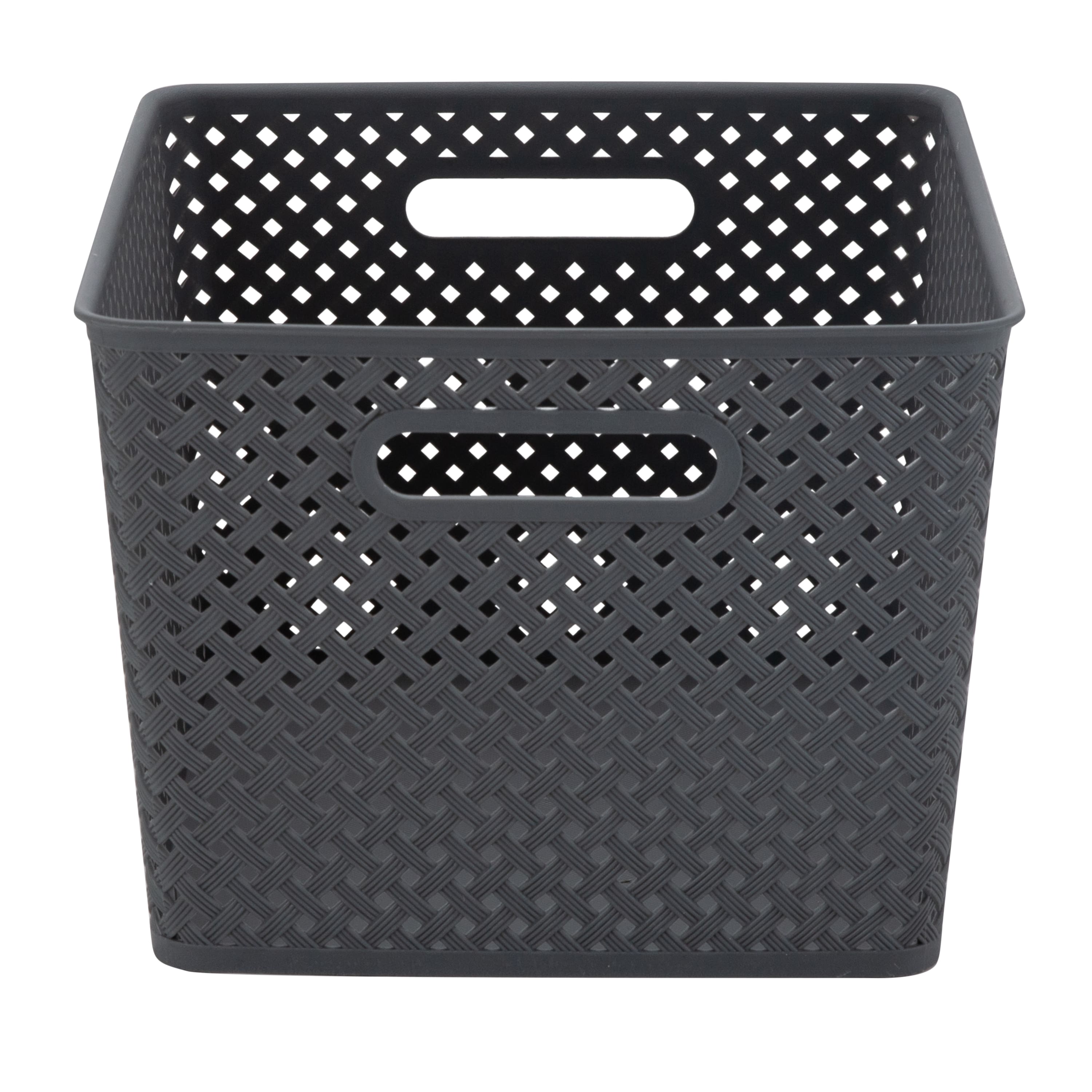 Simplify Large Wicker Storage Bin