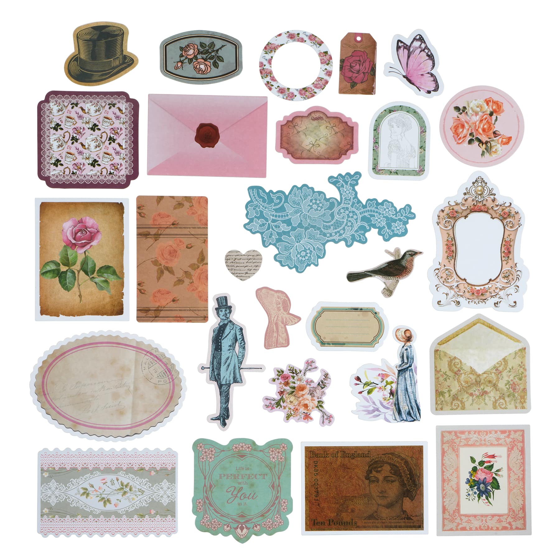 12 Pack: Coquette Ephemera by Recollections™