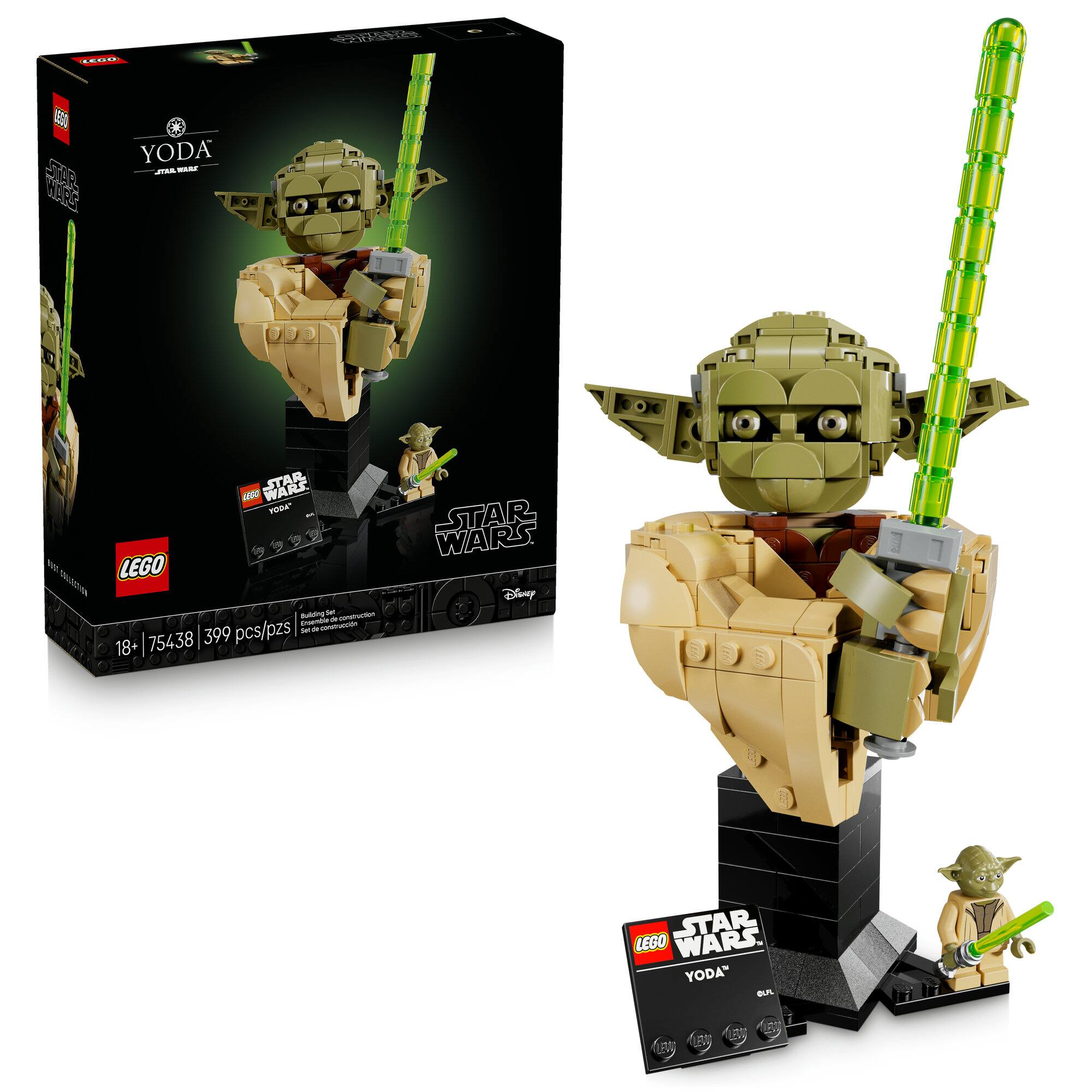 LEGO® Bust Collection Star Wars™ Yoda Building Kit 75438