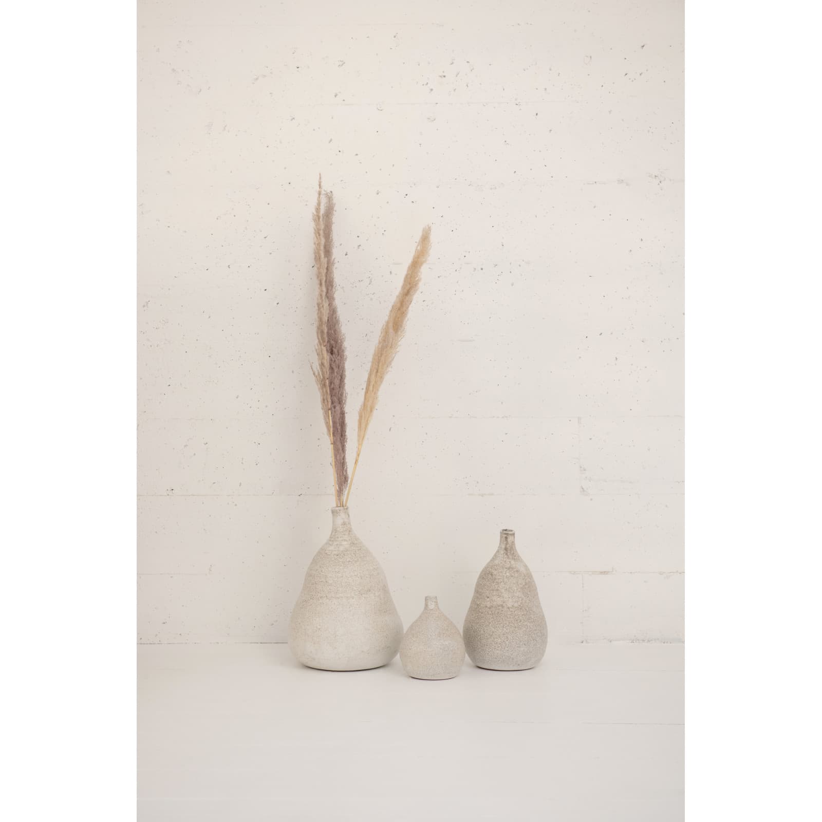 Hello Honey® 12" Medium Textured Terracotta Vase with Distressed Finish