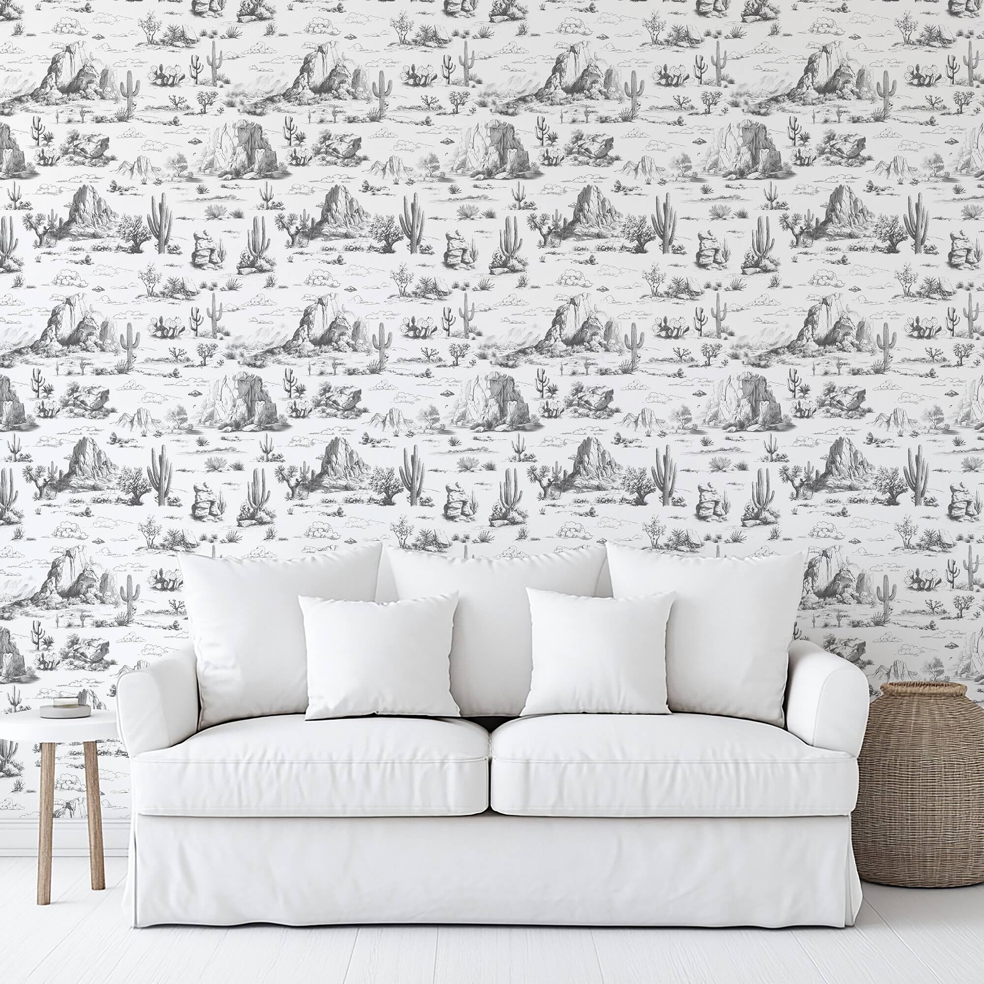 Designs Direct Area 51 Novelty Toile Peel & Stick Wallpaper