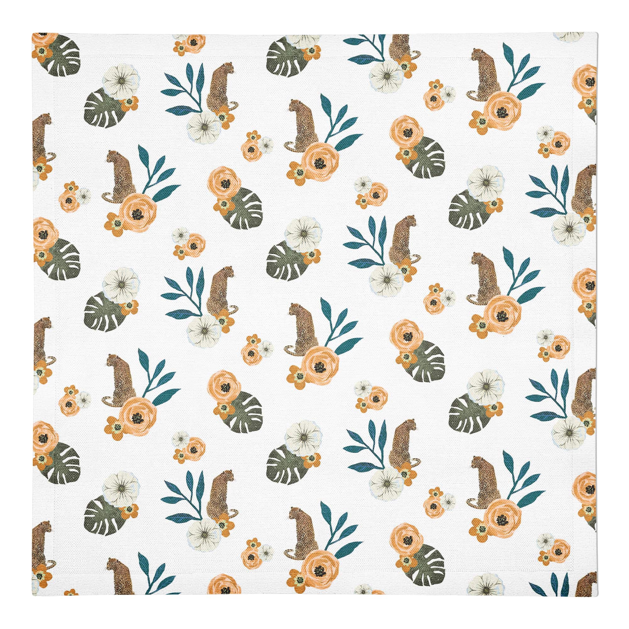 Tropical Jag Cotton Twill Napkin