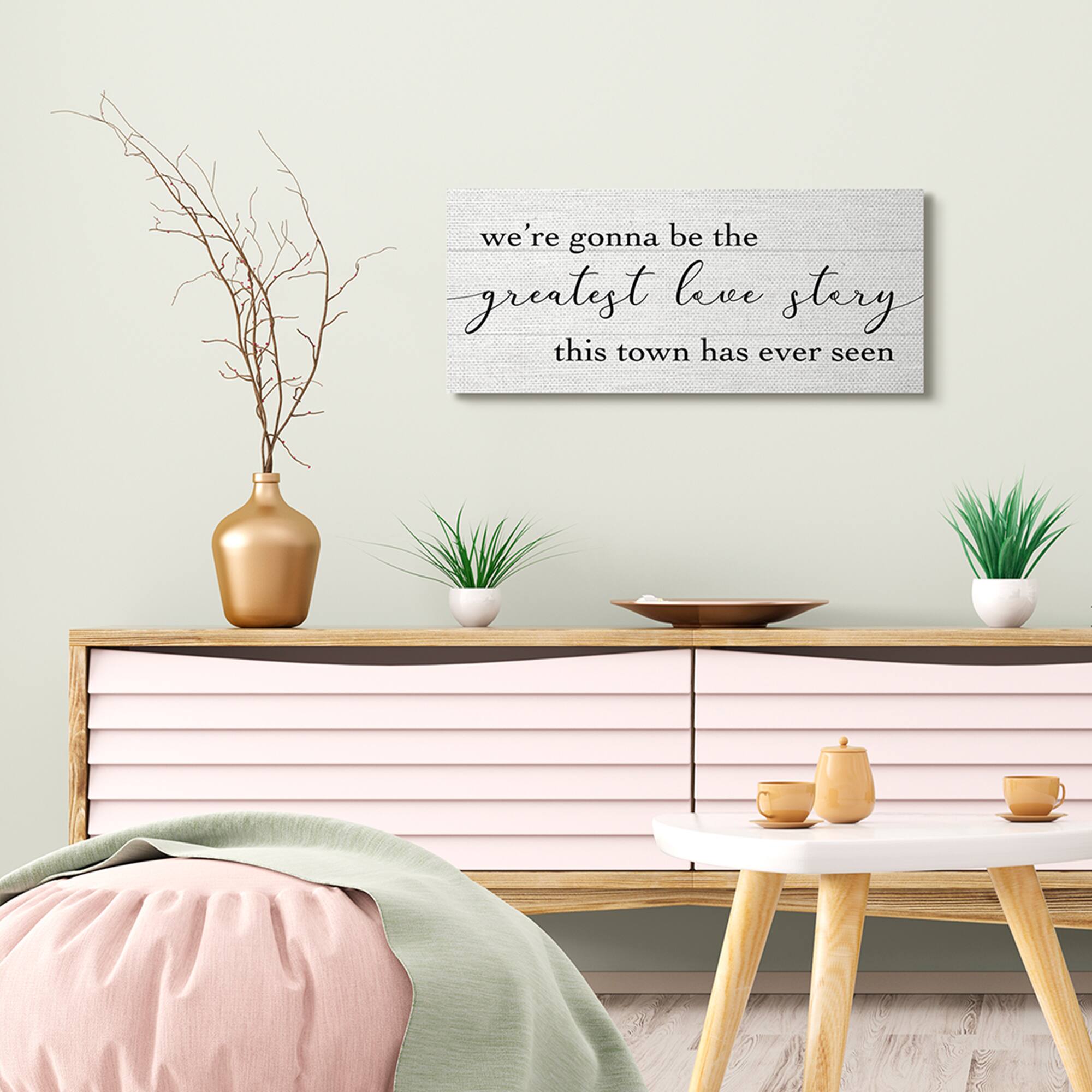 Stupell Industries Greatest Love Story in Town Wall Accent