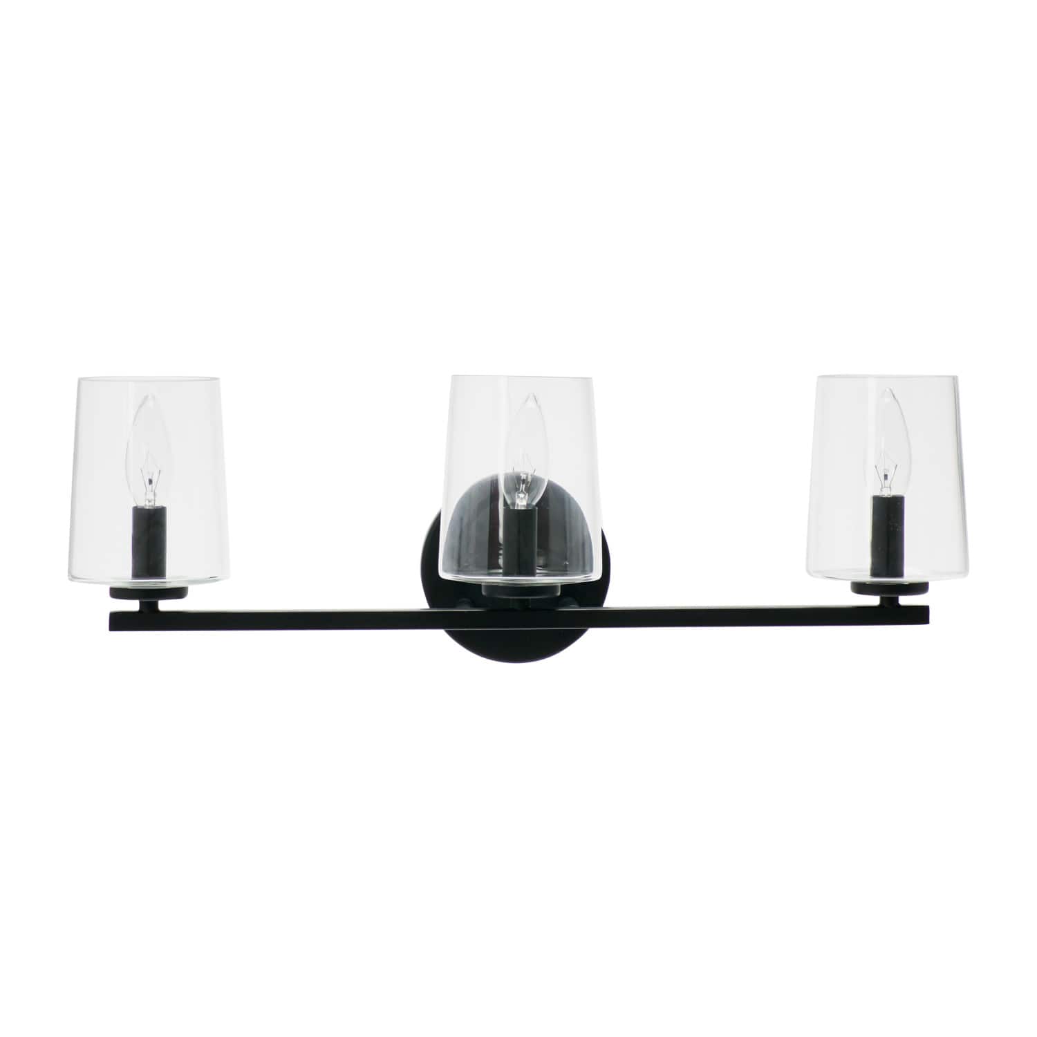 Hello Honey® Robert Stevenson Lighting Berkley Metal & Glass 3-Light Vanity Light