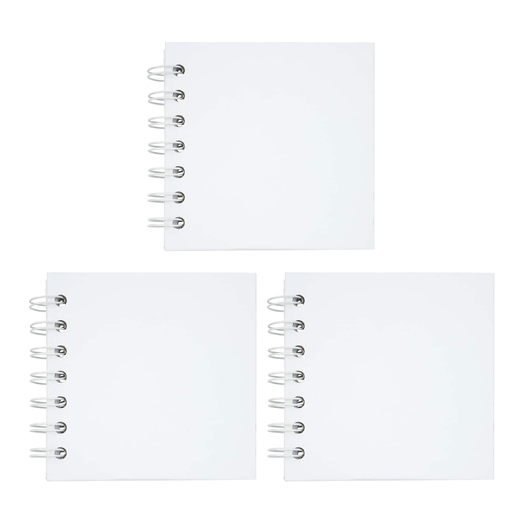 4" x 4" Spiral Bound Scrapbook Albums, 3ct. by Recollections™