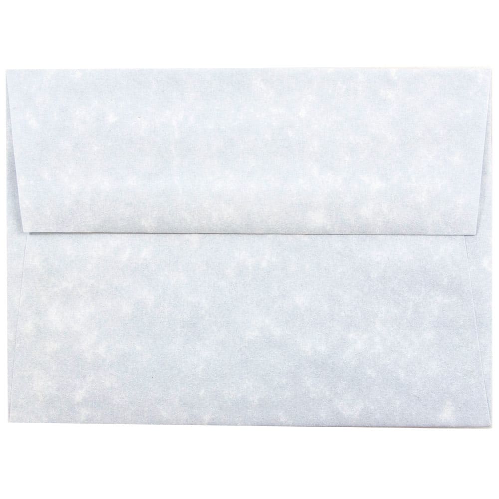 JAM Paper 5.25" x 7.25" Blank Flat Recycled Parchment Greeting Cards & Envelopes