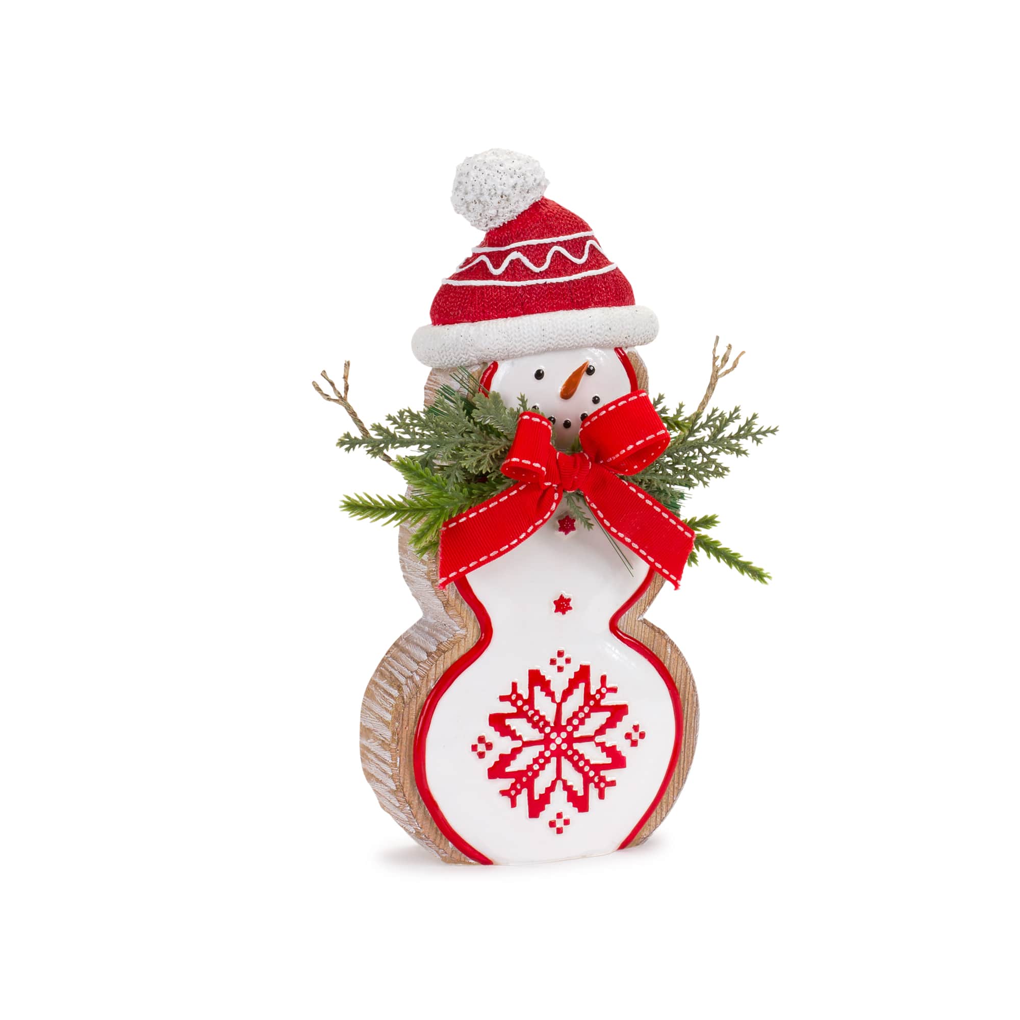 Resin Snowman Figurine Set