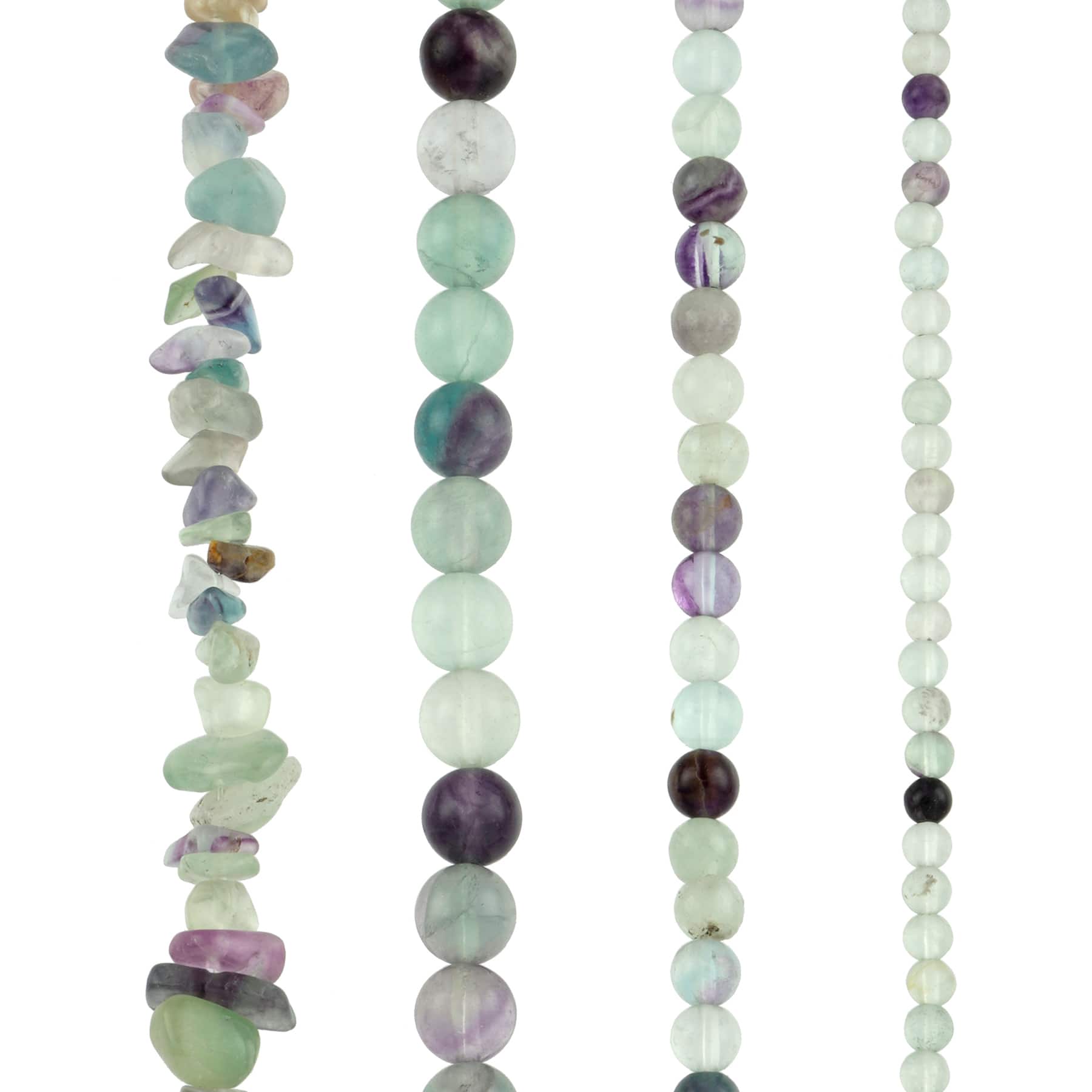 Mixed Flourite Beads by Bead Landing™