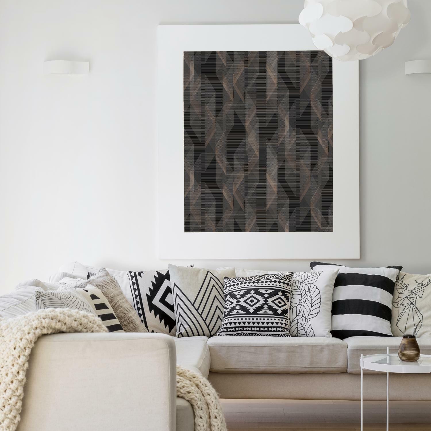 RoomMates Debonair Geometric Peel & Stick Wallpaper