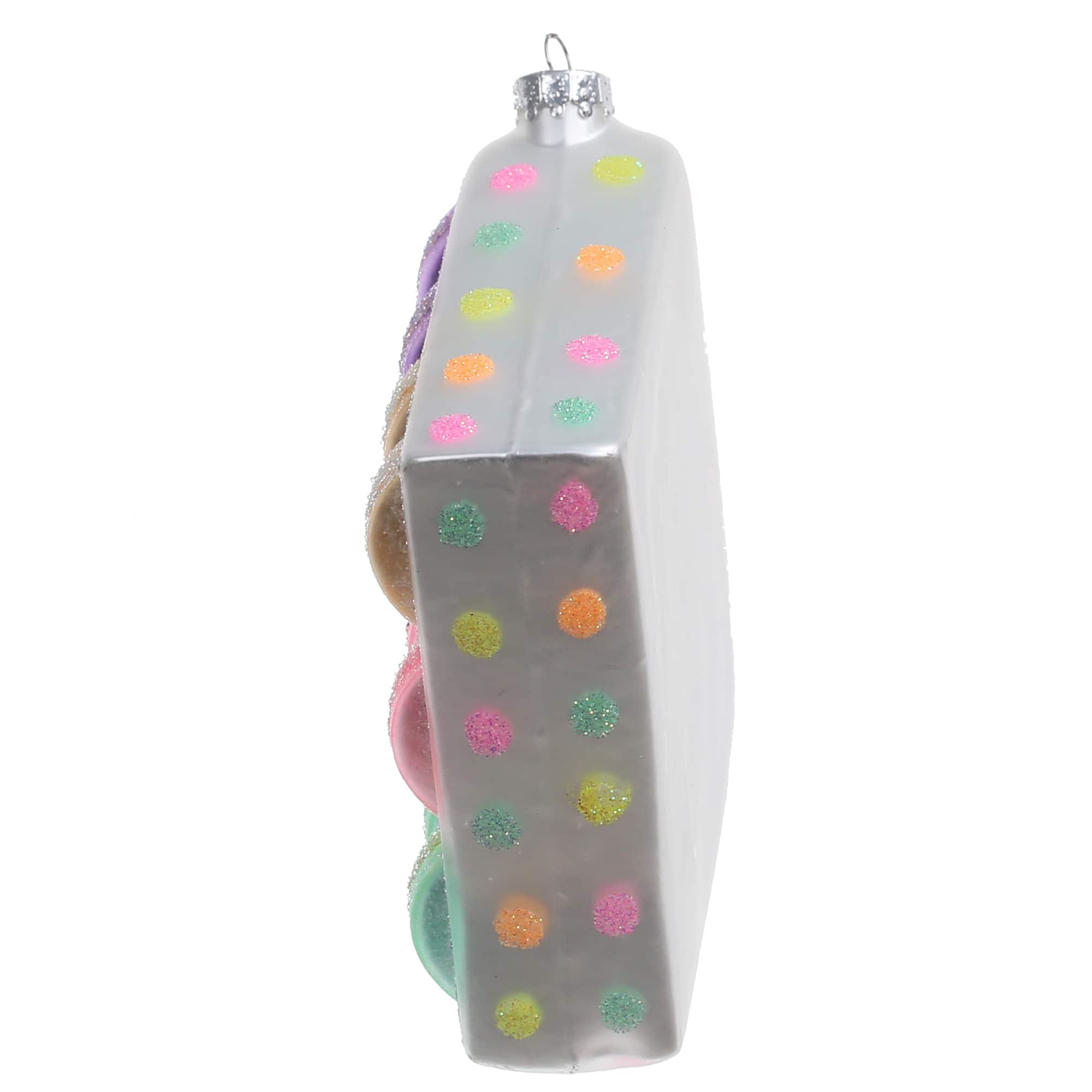 5" Macaroon Hand Painted Glass Ornament by Ashland®
