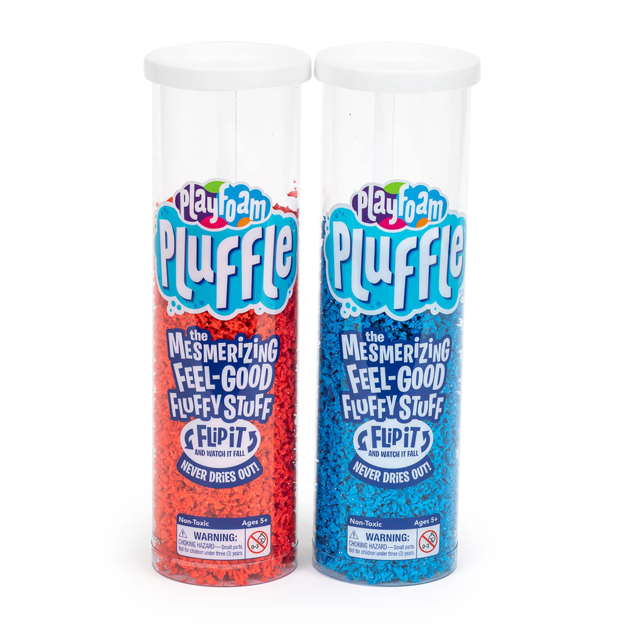 Educational Insights Playfoam Red 'n Blue Pluffle Set