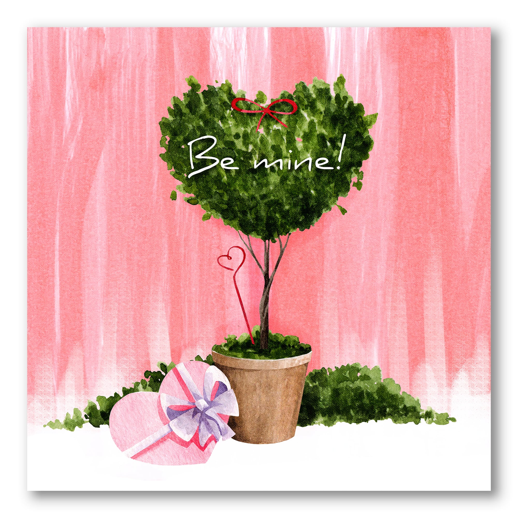 Designart - Heart Shaped Valentine House Plant