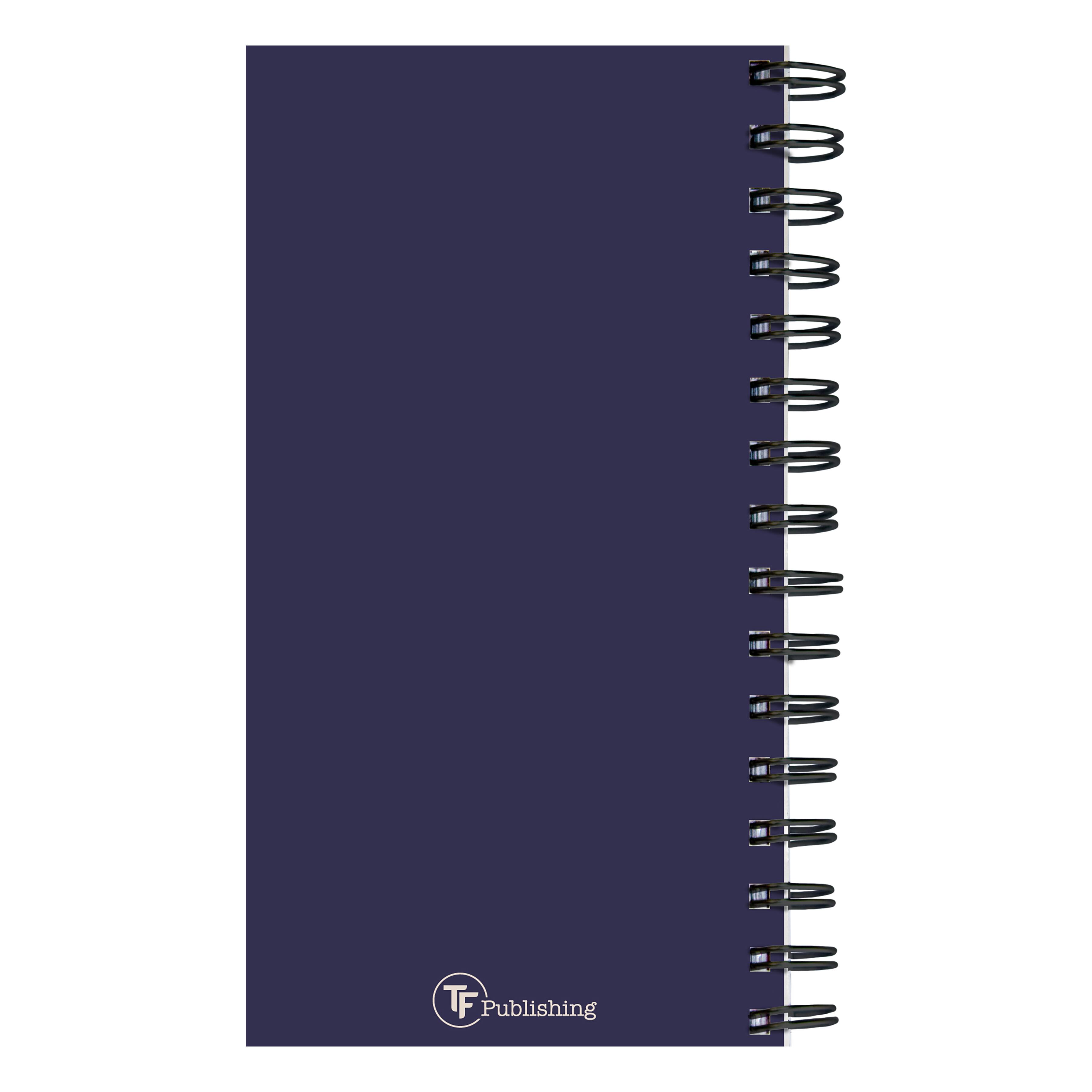 TF Publishing Midnight Purple Small 2026-27 Weekly Monthly Planner
