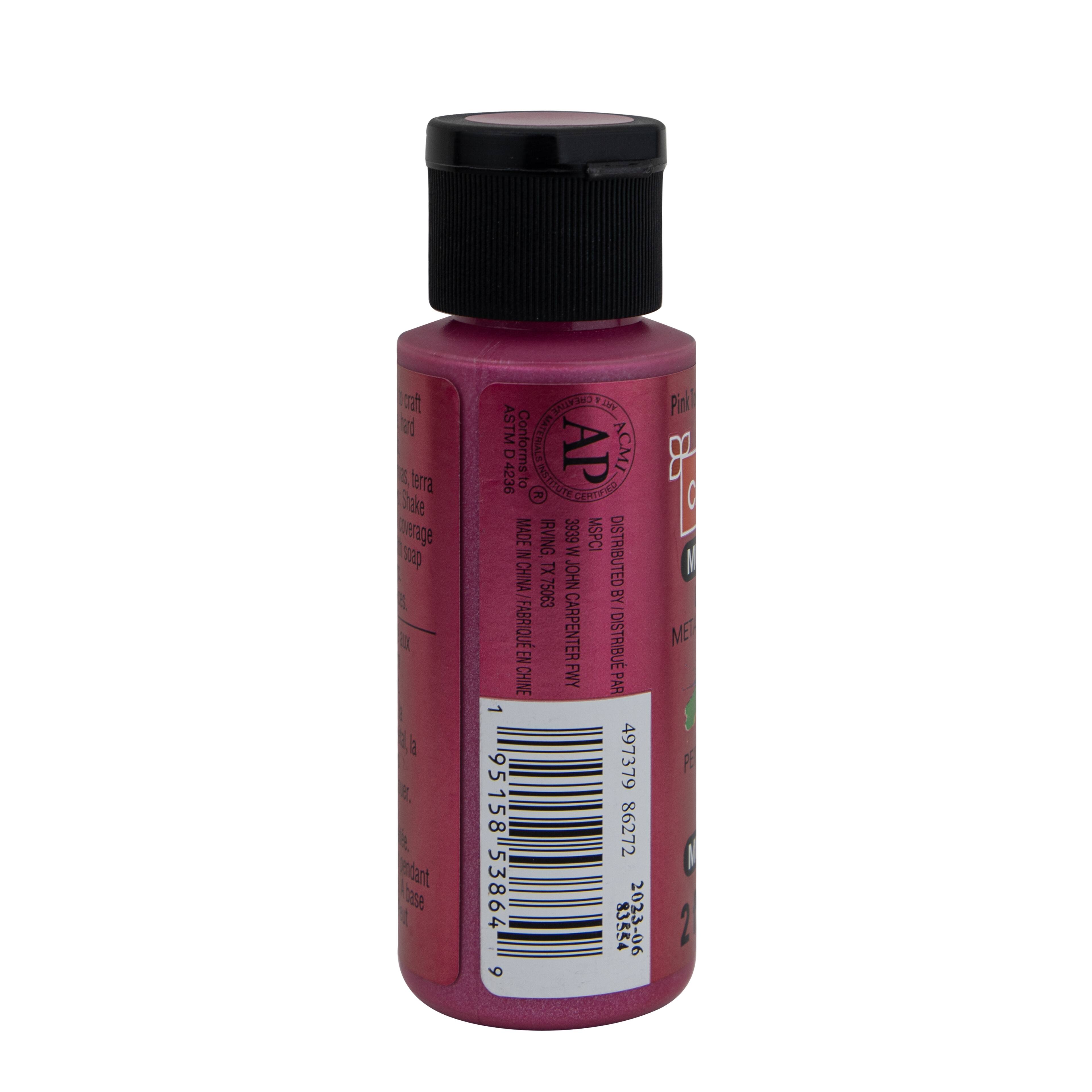 12 Pack: Premium Ultra Bright Metallic Paint by Craft Smart®