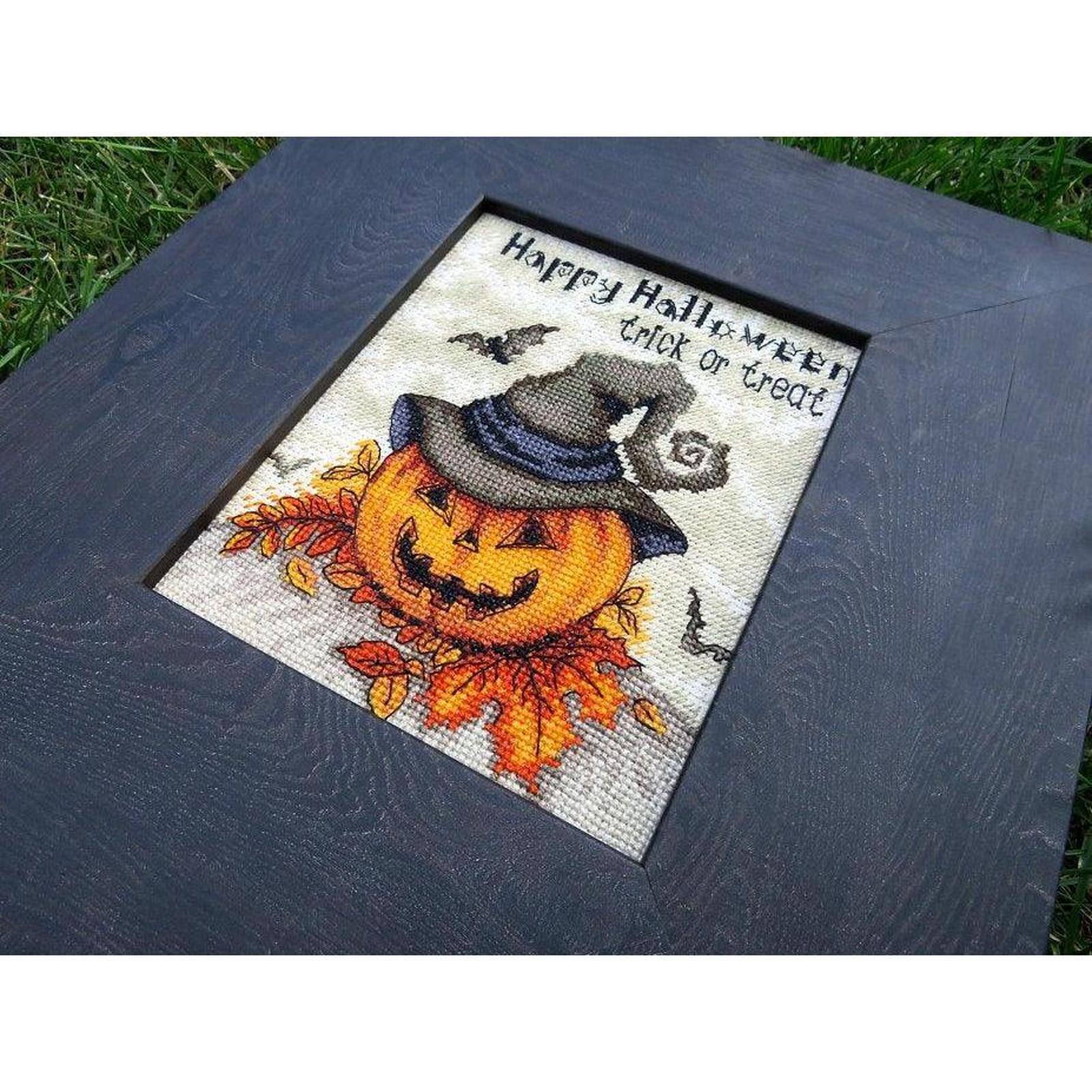 Letistitch Trick Or Treat Counted Cross Stitch Kit