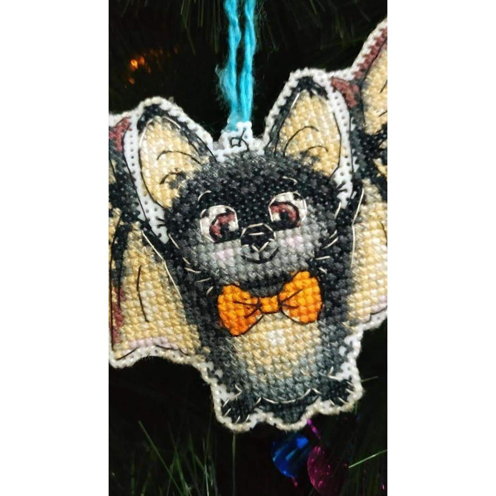 MP Studia Flying Gentleman Plastic Canvas Counted Cross Stitch Kit