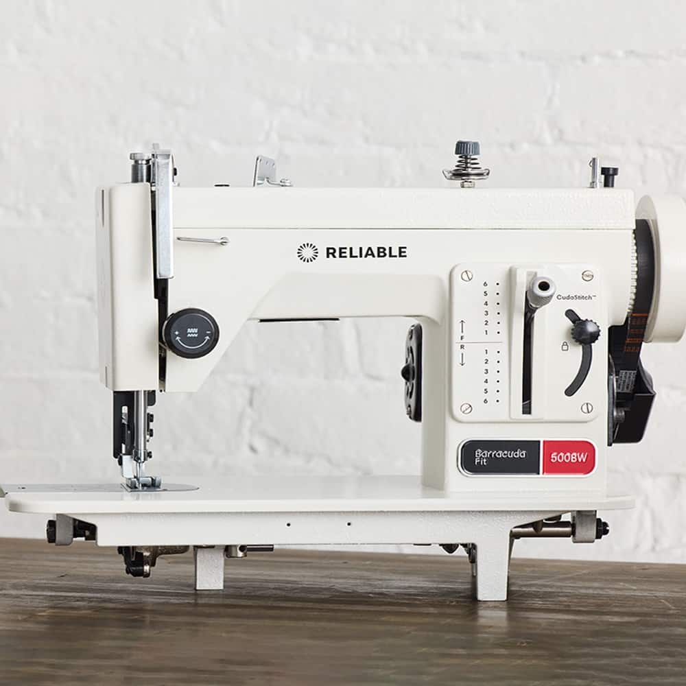 Barracuda™ Fit 500BW Straight Stitch Portable Walking Foot Sewing Machine for Heavy Material