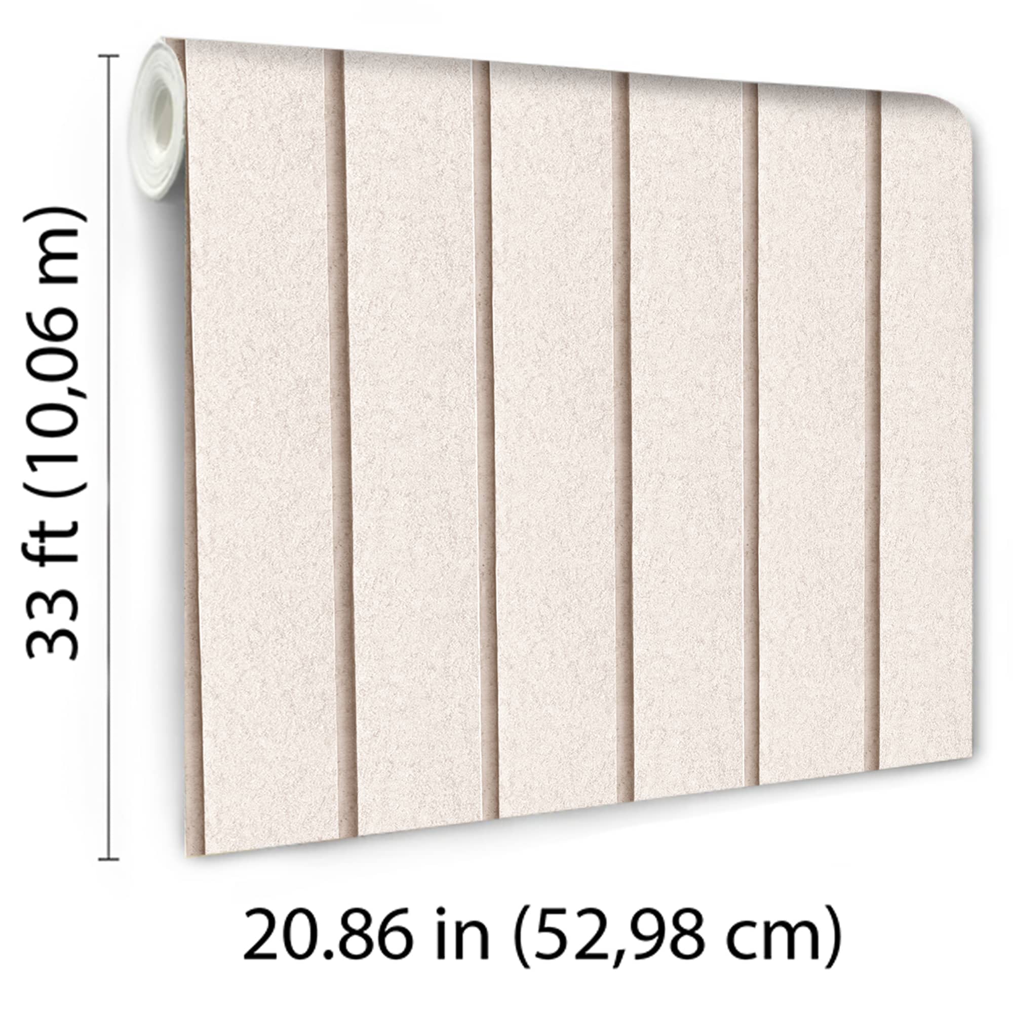 Designs Direct Luxe Concrete Slat Wallpaper