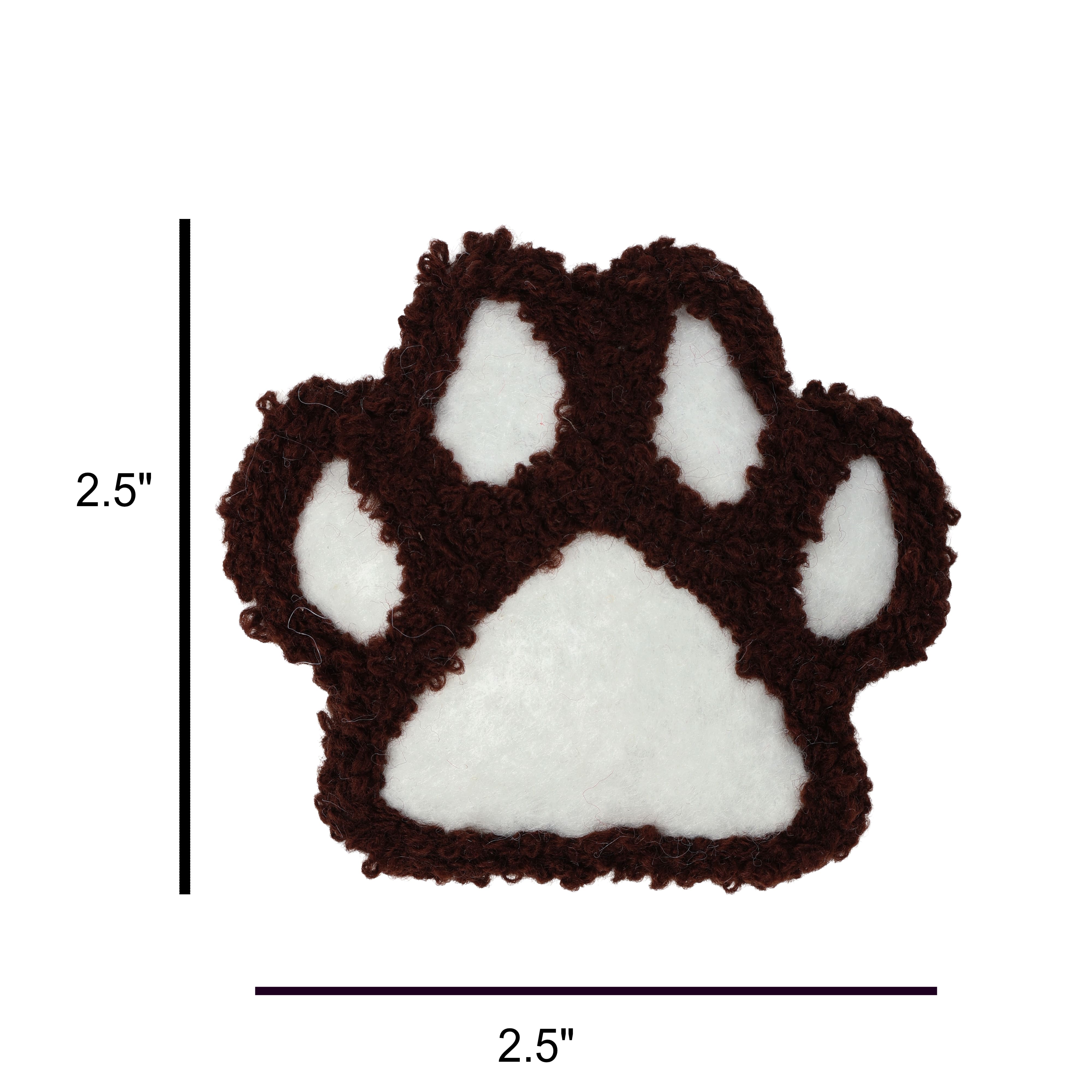 Paw Print Filled Patch Embellishment by Celebrate It™