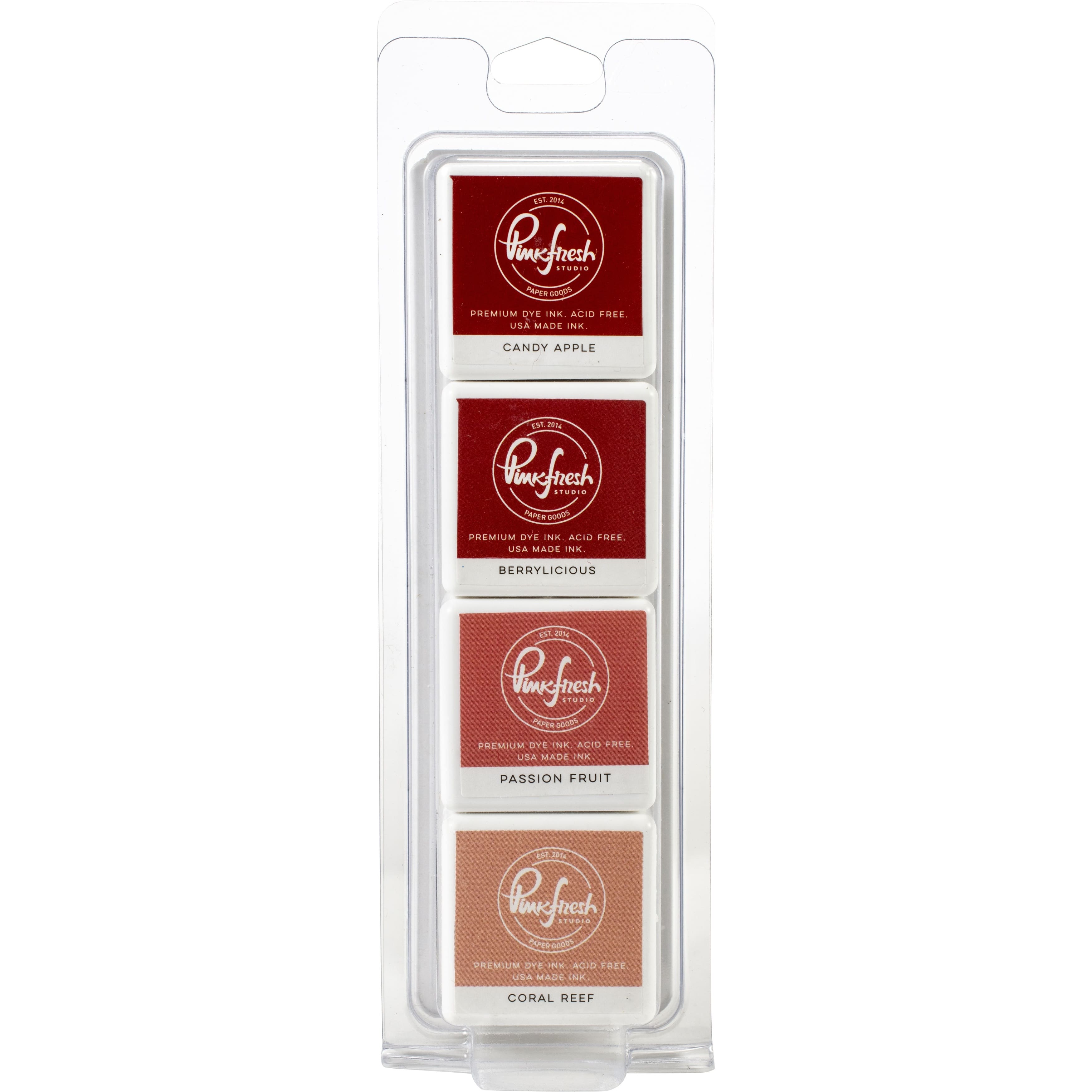 Pinkfresh Studio Heartbeat Premium Dye Cube Ink Pads Set