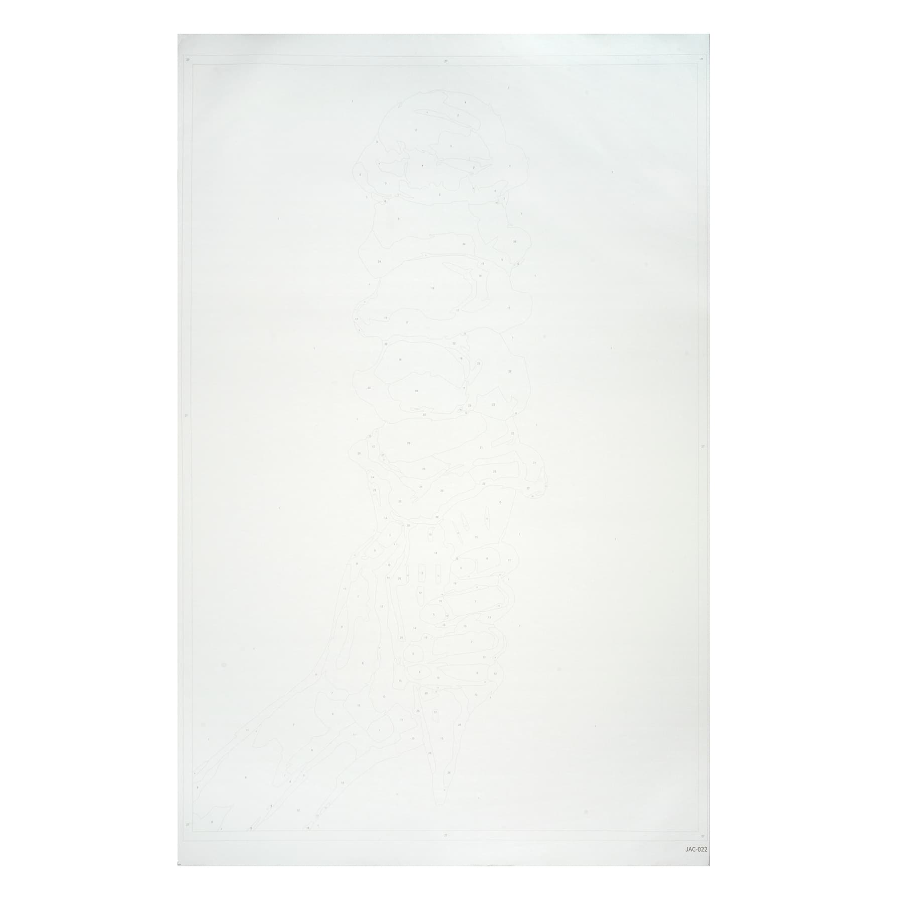 Jonathan Adler x Michaels 20" x 30" Ice Cream Paint-By-Number Kit