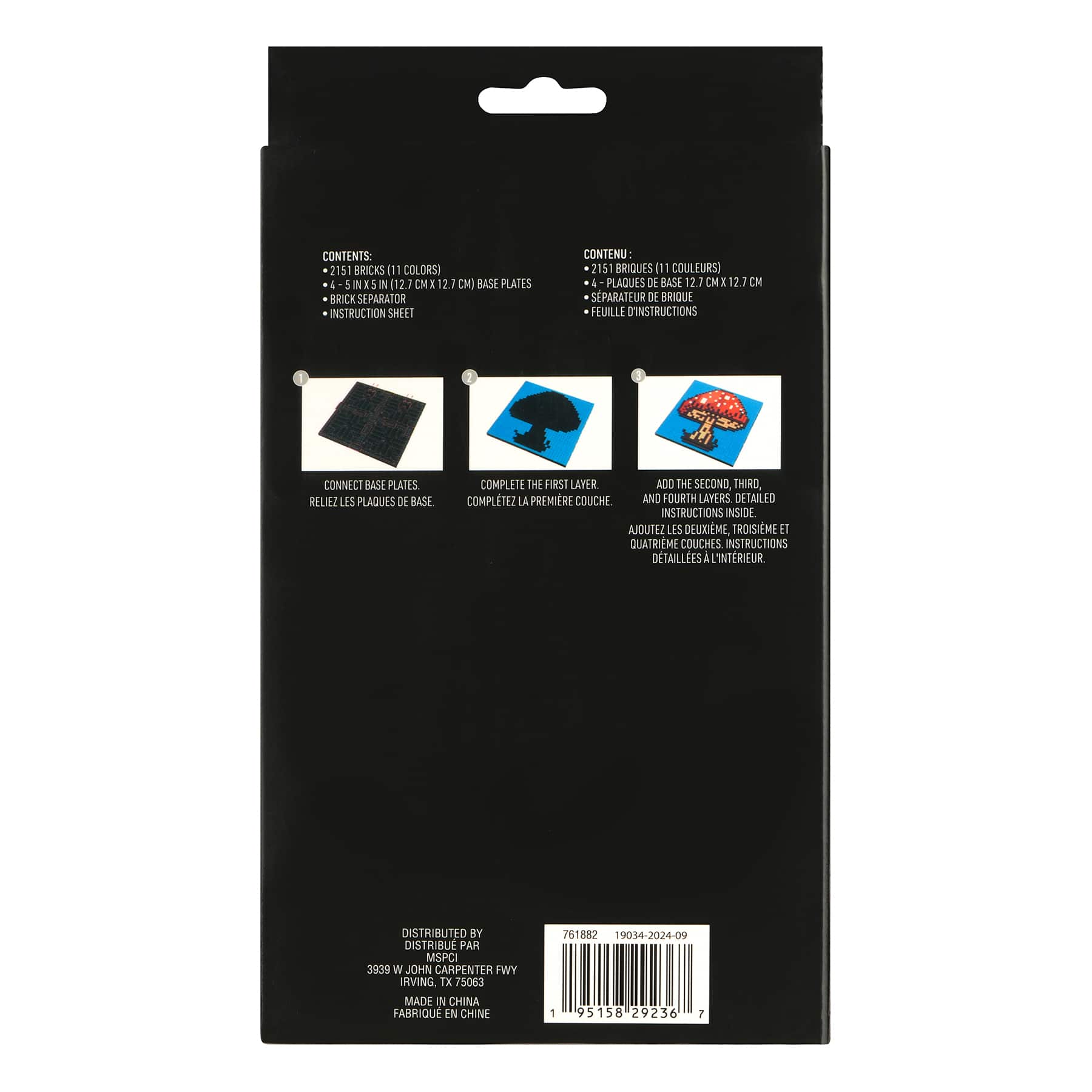10" x 10" Horse Pixelated Brick Art Kit by Make Market®