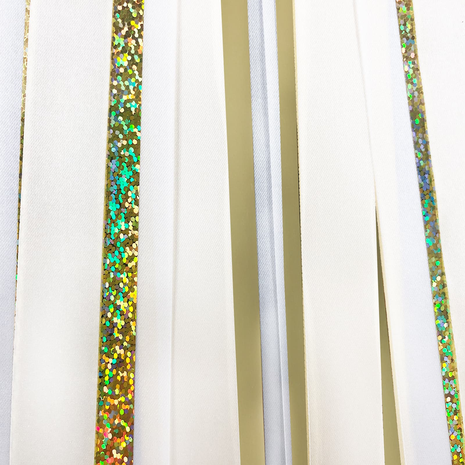 44" White & Gold Triple Homecoming Mum by Celebrate It™