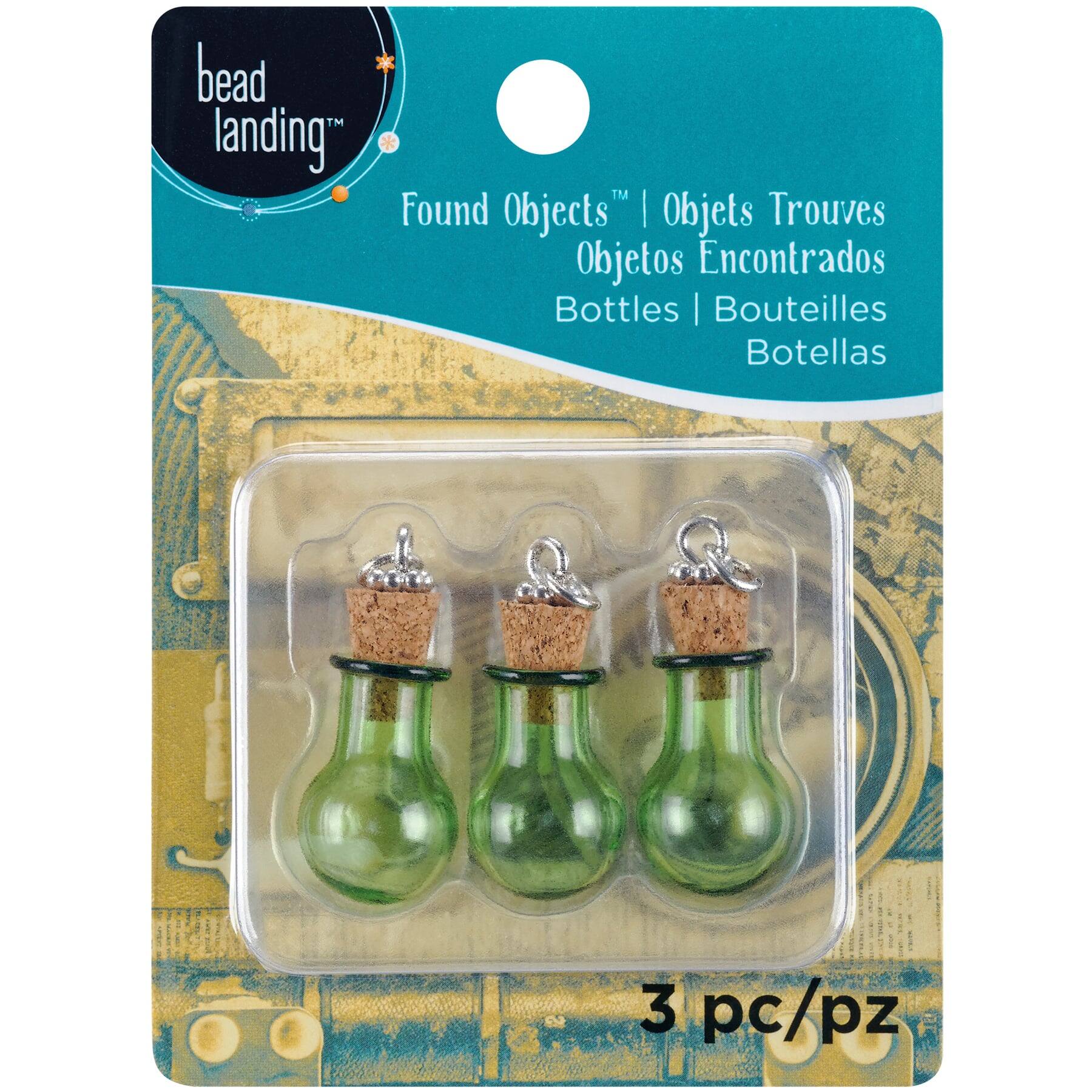 12 Packs: 3 ct. (36 total) Found Objects™ Bottle Charms By Bead Landing™