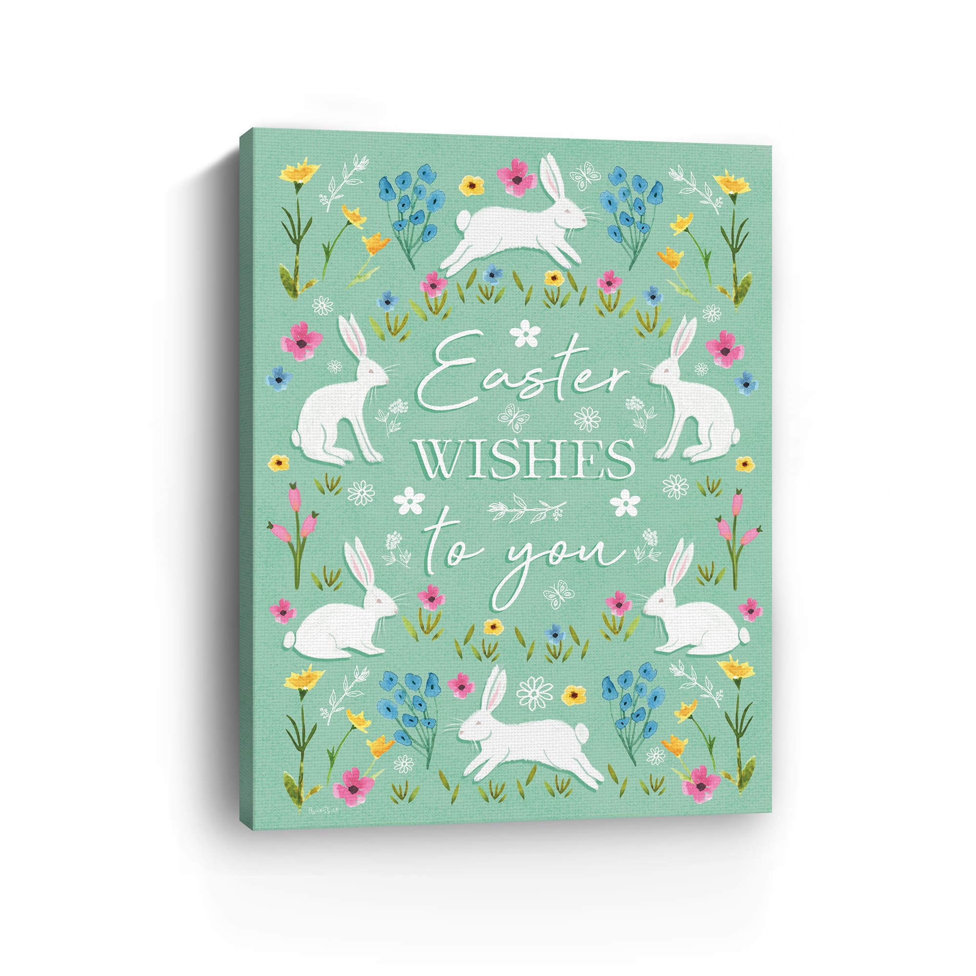 Lumaprints Easter Wishes To You Canvas Giclée Art