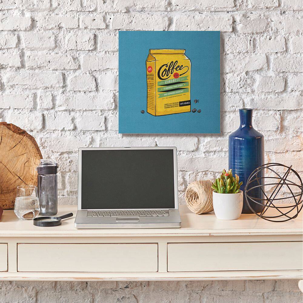 Stupell Industries Coffee Wisdom Canvas Wall Art