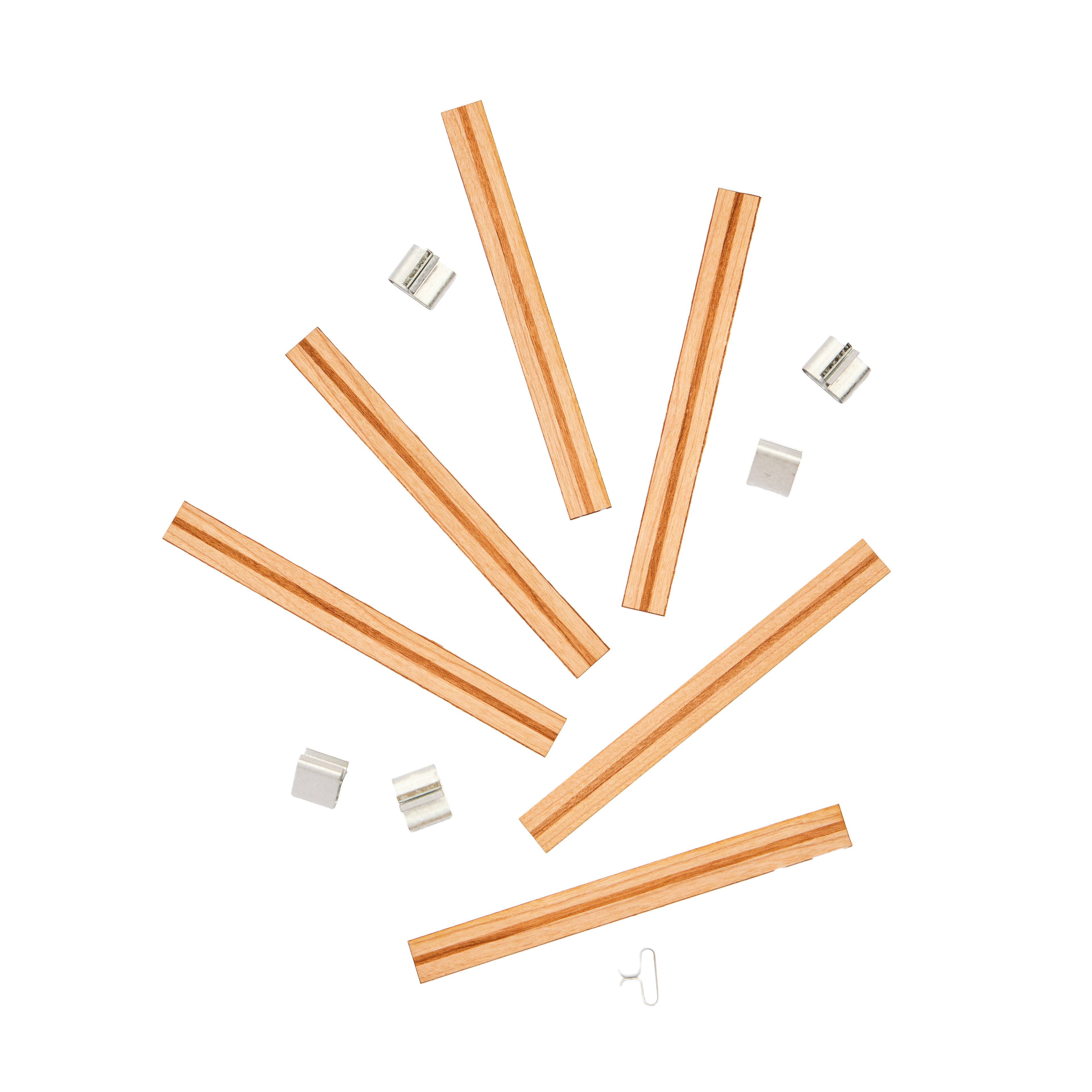 12 Packs: 6 ct. (72 total) Crackling Wood Wicks by Make Market®